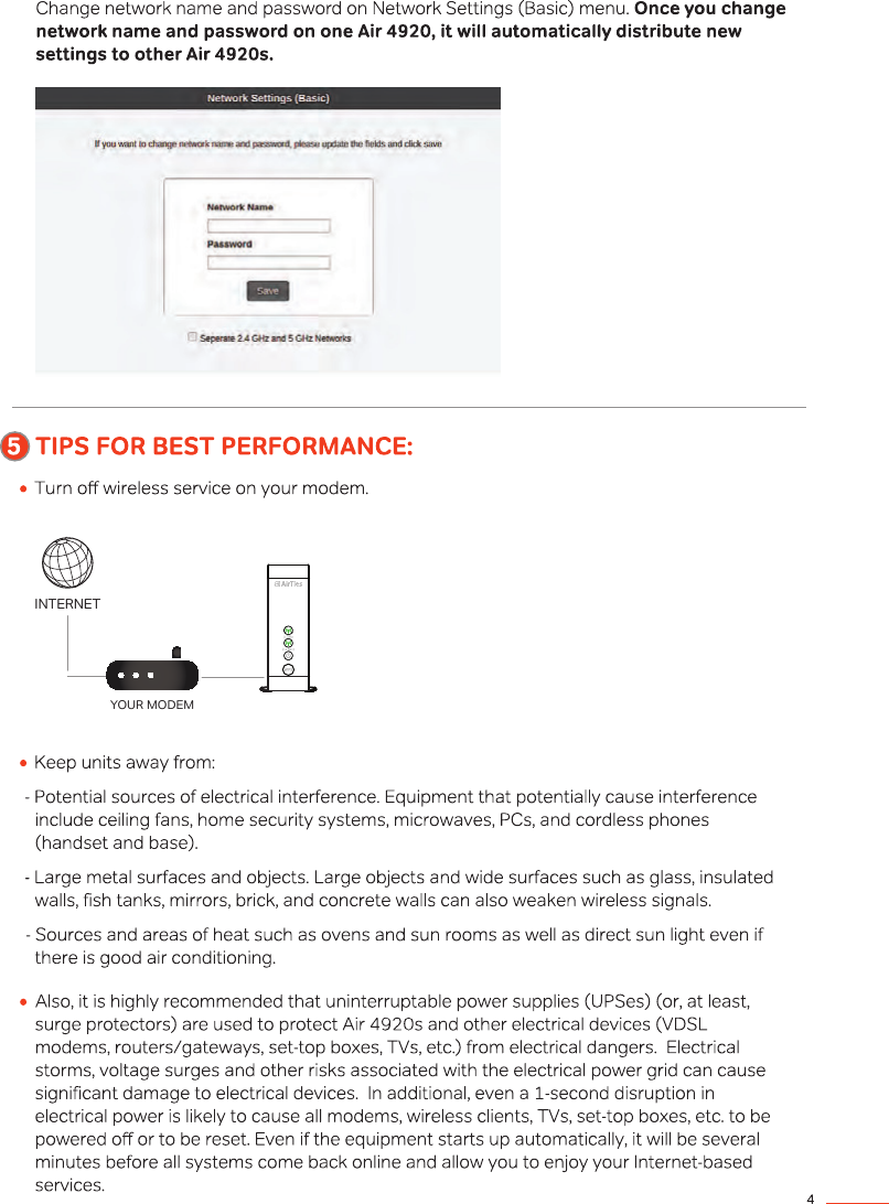 INTERNETYOUR MODEM