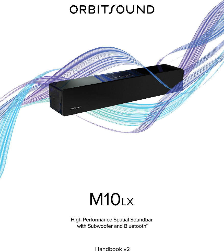 1Handbook v2High Performance Spatial Soundbar with Subwoofer and Bluetooth®