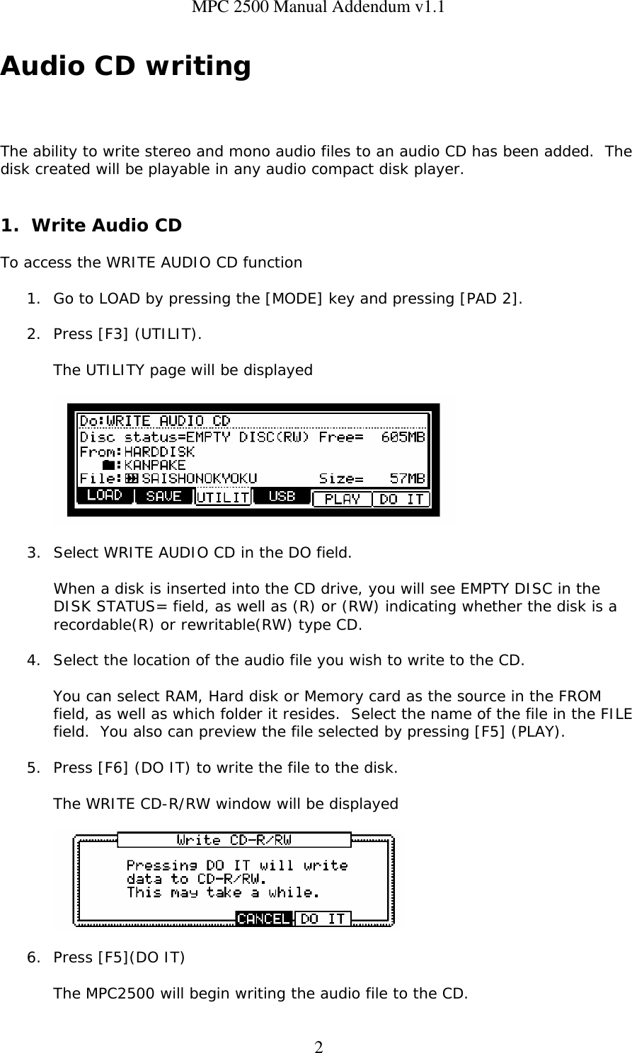 Page 3 of 11 - Akai Akai-Mpc-2500-Users-Manual- ManualsLib - Makes It Easy To Find Manuals Online!  Akai-mpc-2500-users-manual
