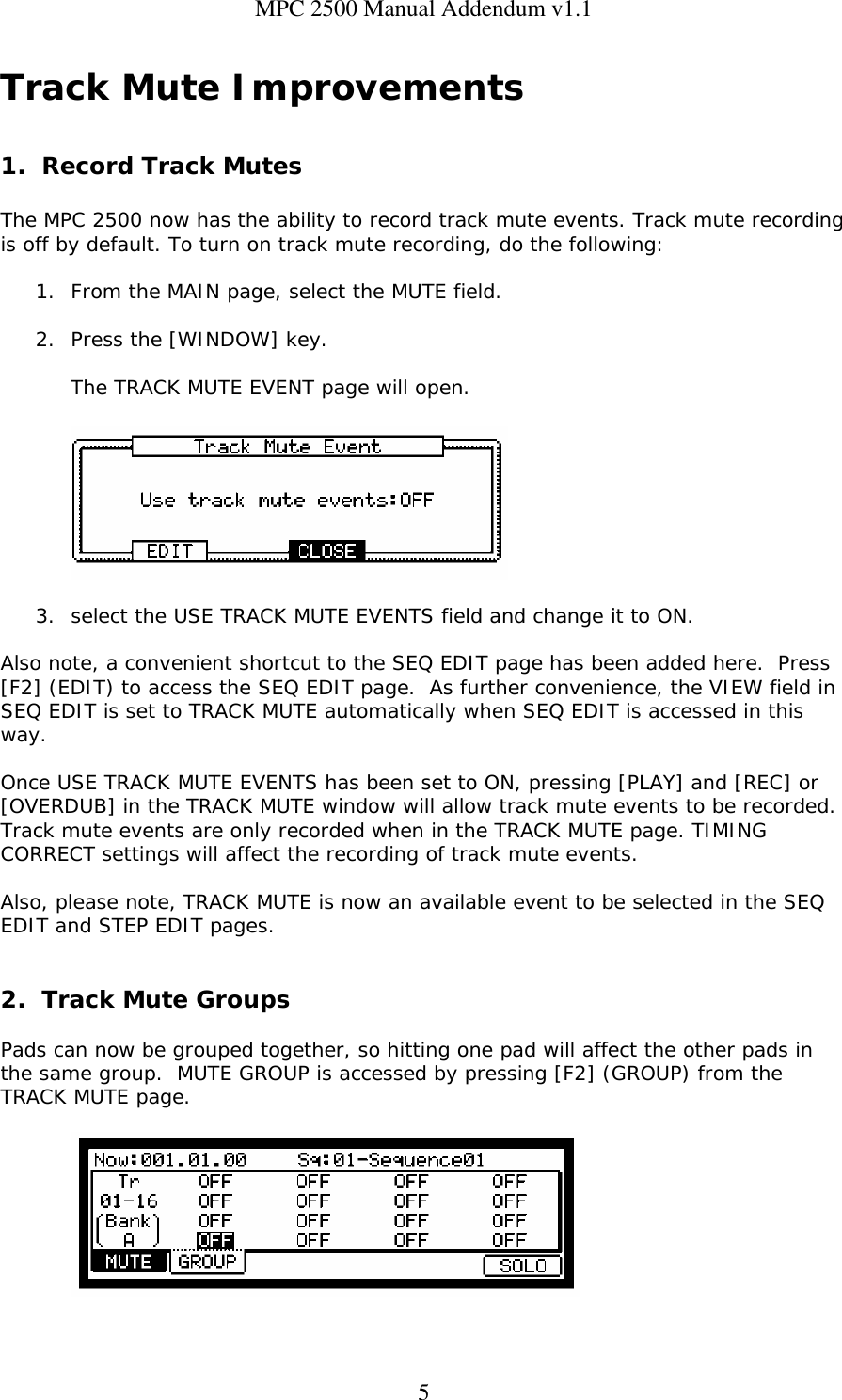 Page 6 of 11 - Akai Akai-Mpc-2500-Users-Manual- ManualsLib - Makes It Easy To Find Manuals Online!  Akai-mpc-2500-users-manual