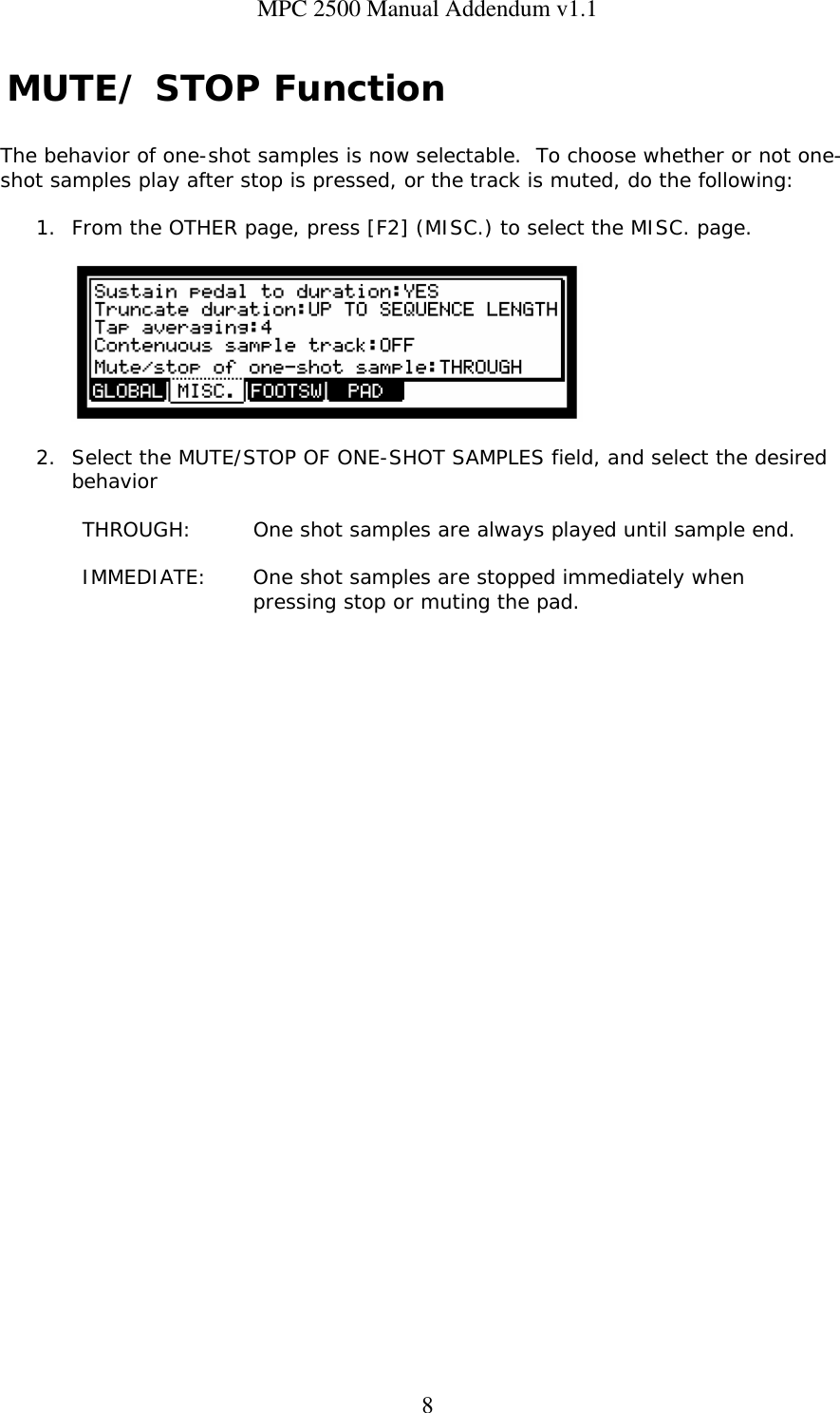 Page 9 of 11 - Akai Akai-Mpc-2500-Users-Manual- ManualsLib - Makes It Easy To Find Manuals Online!  Akai-mpc-2500-users-manual