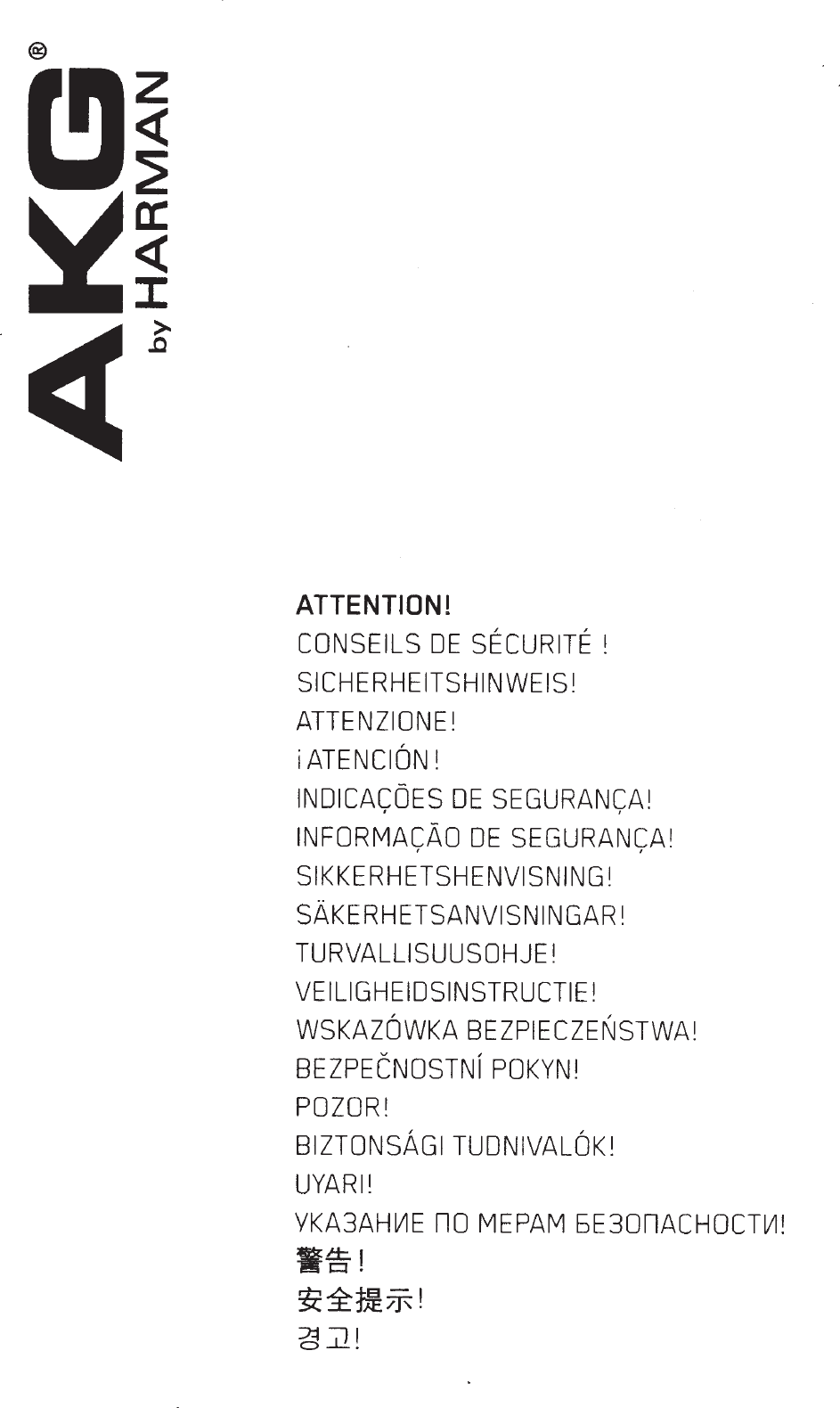 Page 6 of 12 - Akg Akg-Akg-K490C-Users-Manual- 039K490NC  Akg-akg-k490c-users-manual