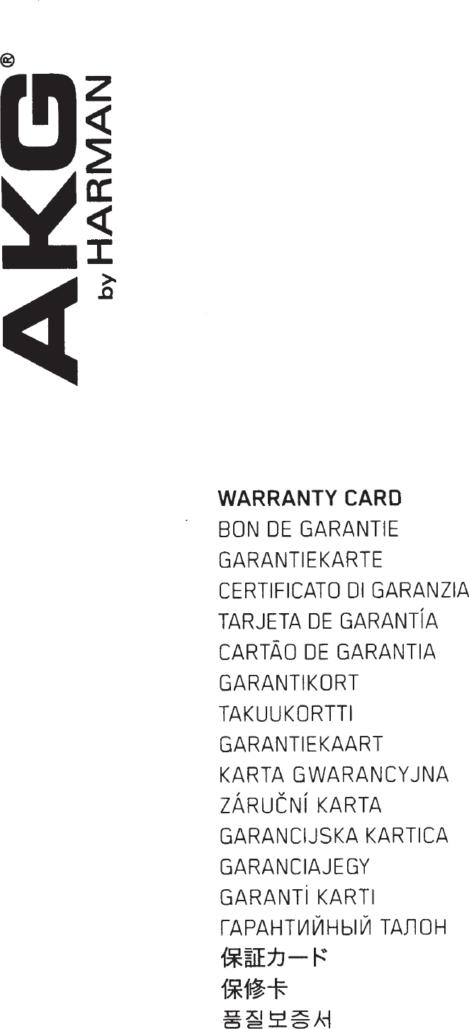 Page 9 of 12 - Akg Akg-Akg-K490C-Users-Manual- 039K490NC  Akg-akg-k490c-users-manual