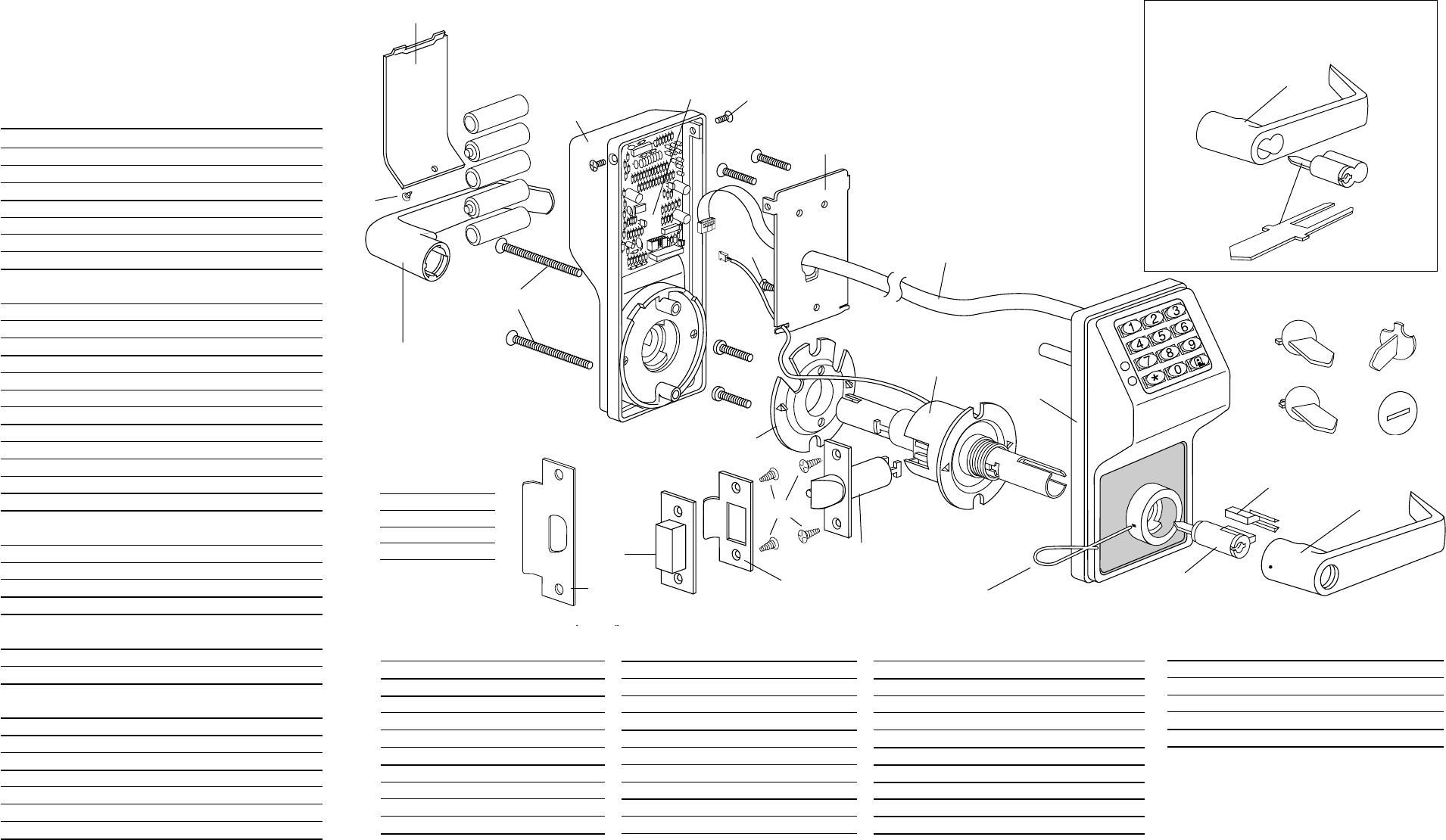 Alarm Lock Dl2700 Template