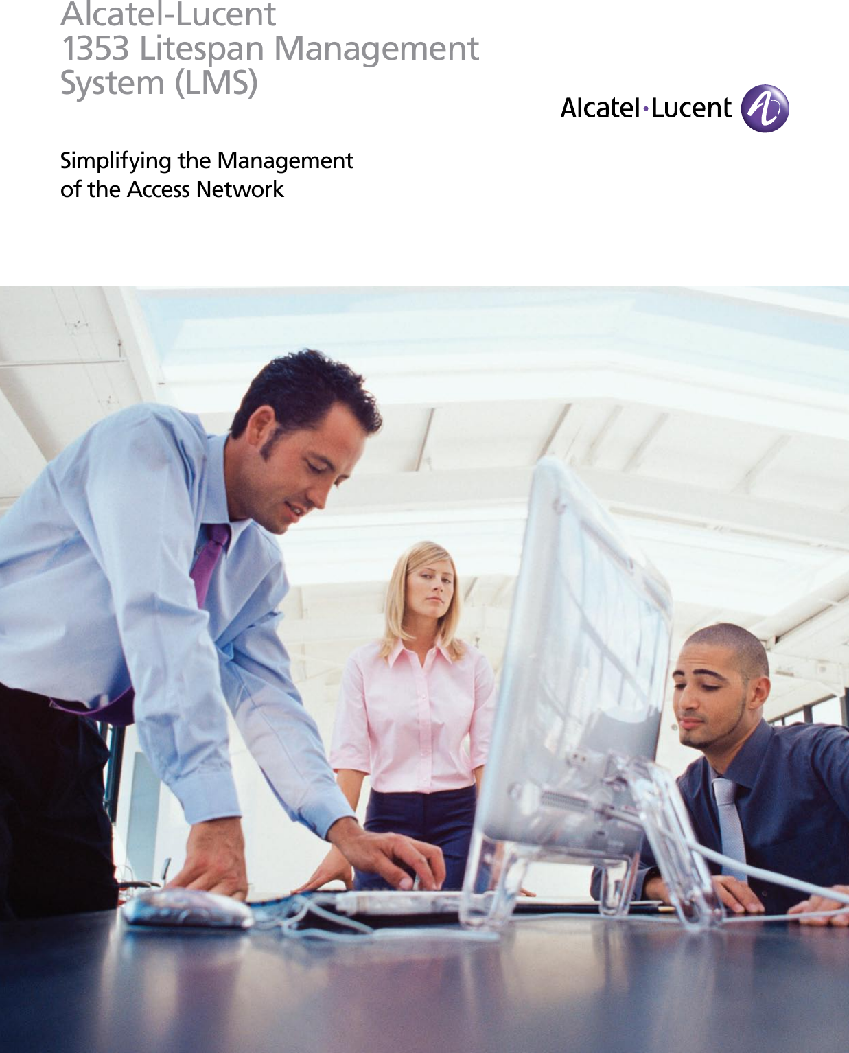 Page 1 of 12 - Alcatel-Lucent Alcatel-Lucent-1353-Users-Manual- 1353 Litespan Management System (LMS)  Alcatel-lucent-1353-users-manual