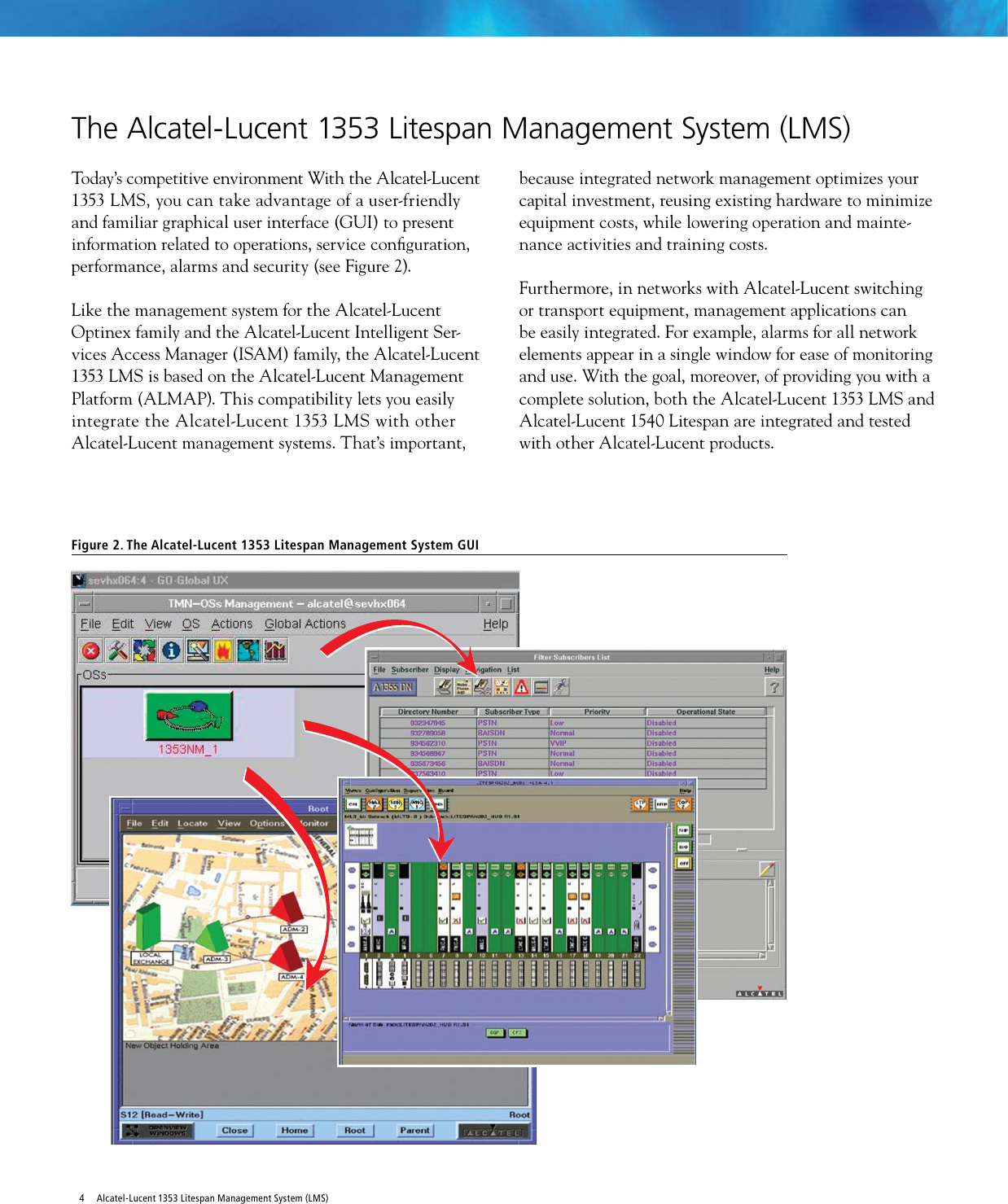 Page 4 of 12 - Alcatel-Lucent Alcatel-Lucent-1353-Users-Manual- 1353 Litespan Management System (LMS)  Alcatel-lucent-1353-users-manual