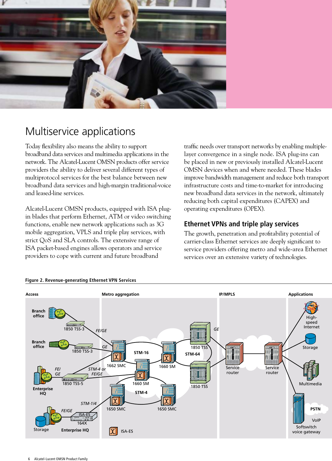 Page 6 of 12 - Alcatel-Lucent Alcatel-Lucent-1660-Users-Manual- OMSN Product Family Optical Multi-Service Node  Alcatel-lucent-1660-users-manual