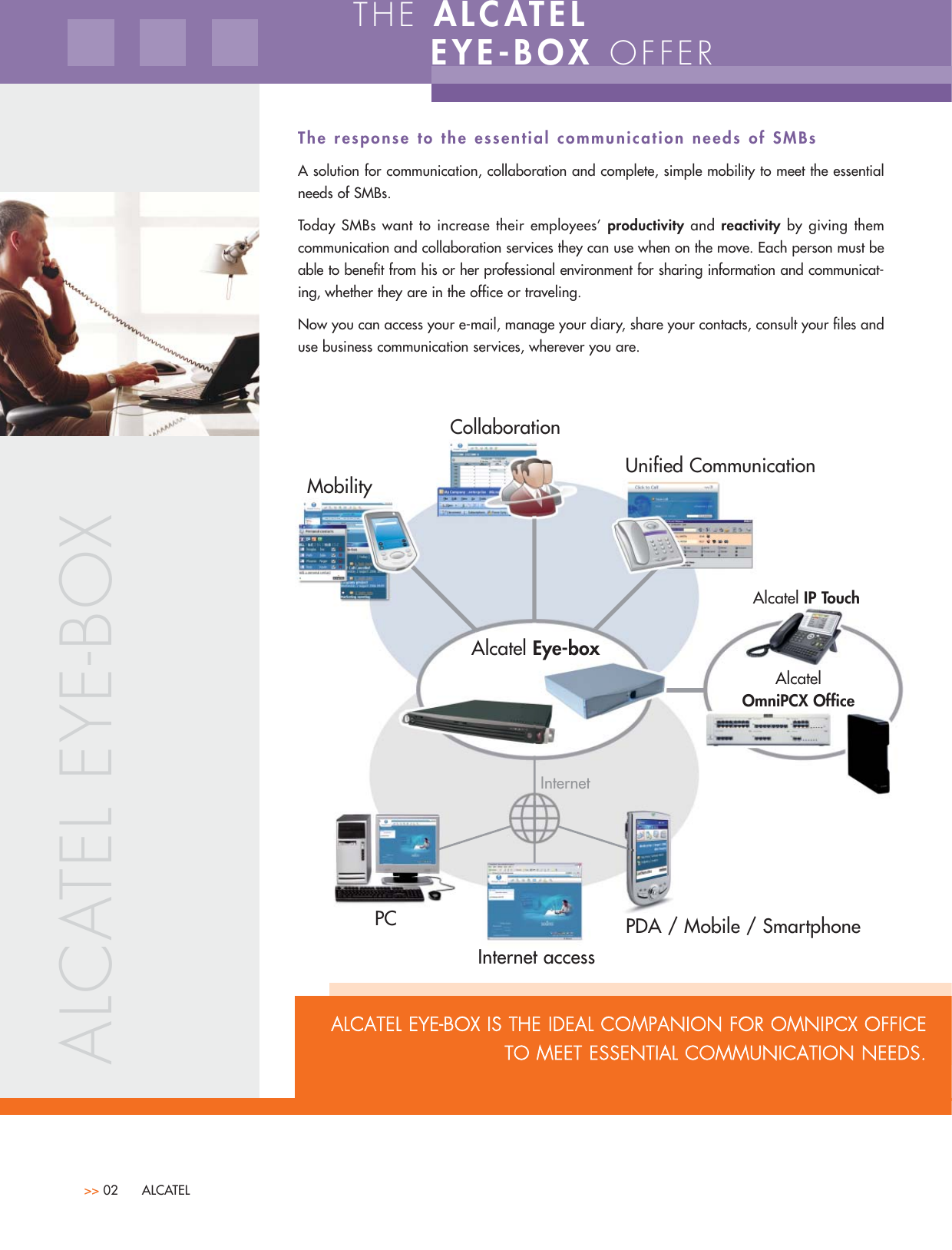 Page 2 of 6 - Alcatel-Lucent Alcatel-Lucent-Eye-Box-Users-Manual- End_user_EN.qxp  Alcatel-lucent-eye-box-users-manual