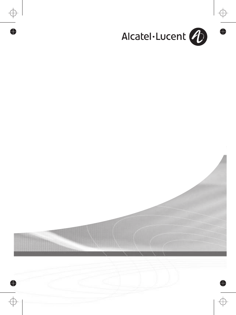 Page 12 of 12 - Alcatel-Lucent Alcatel-Lucent-Ip-Touch-310-Users-Manual- IP Touch Wireless LAN Phones 310 & 610 User Guide  Alcatel-lucent-ip-touch-310-users-manual