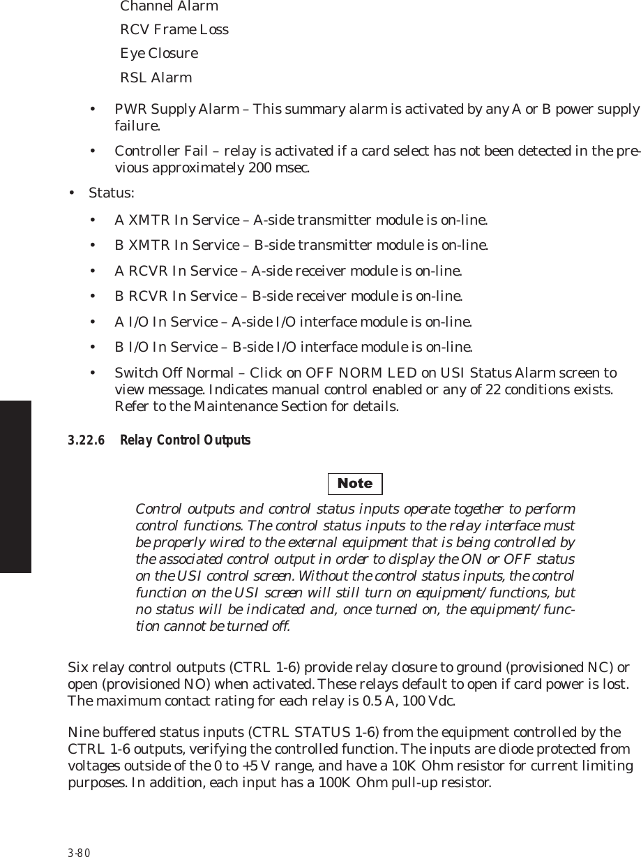 Page 124 of Alcatel USA 8702-50 MDR-8000 User Manual MDR 8000 Radio Family Users Manual Issue 9