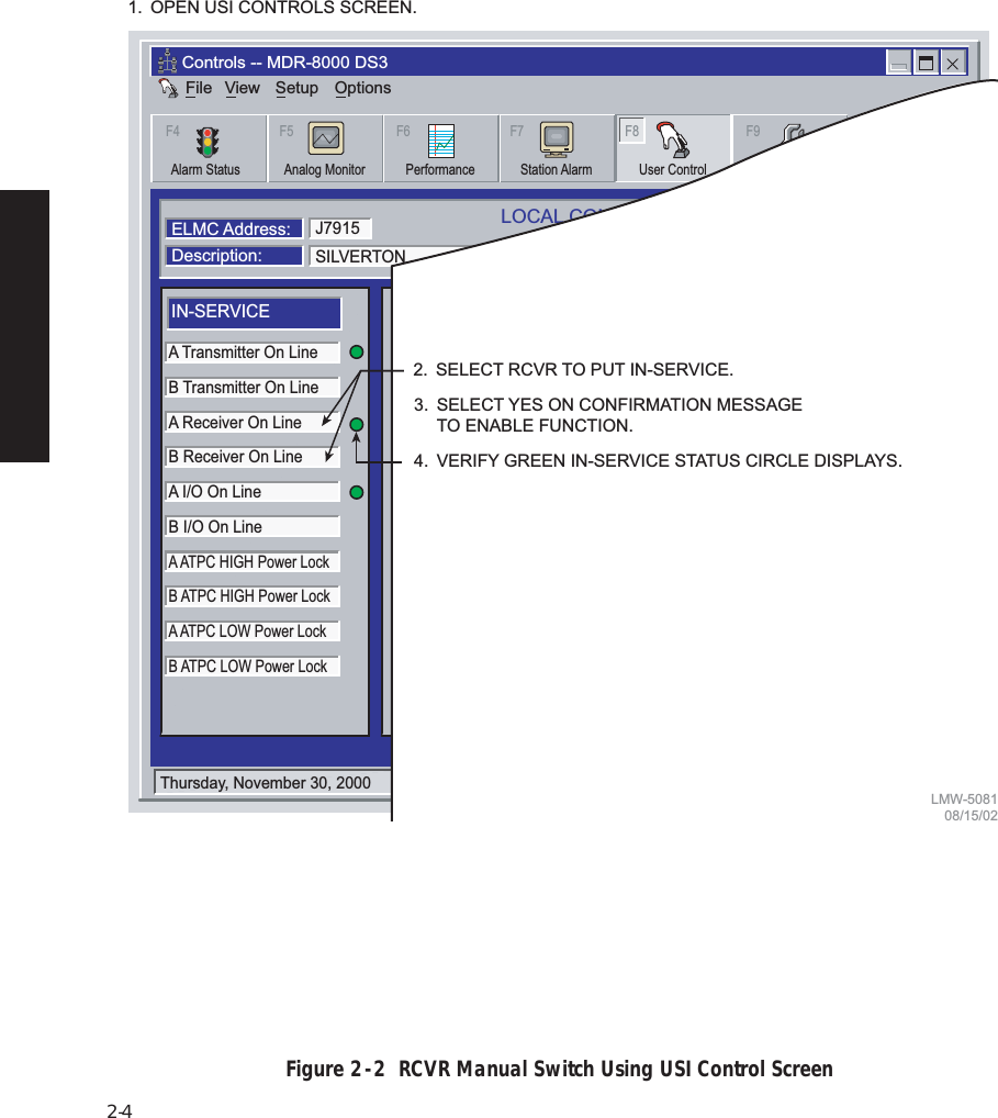 Page 22 of Alcatel USA 8702-50 MDR-8000 User Manual MDR 8000 Radio Family Users Manual Issue 9