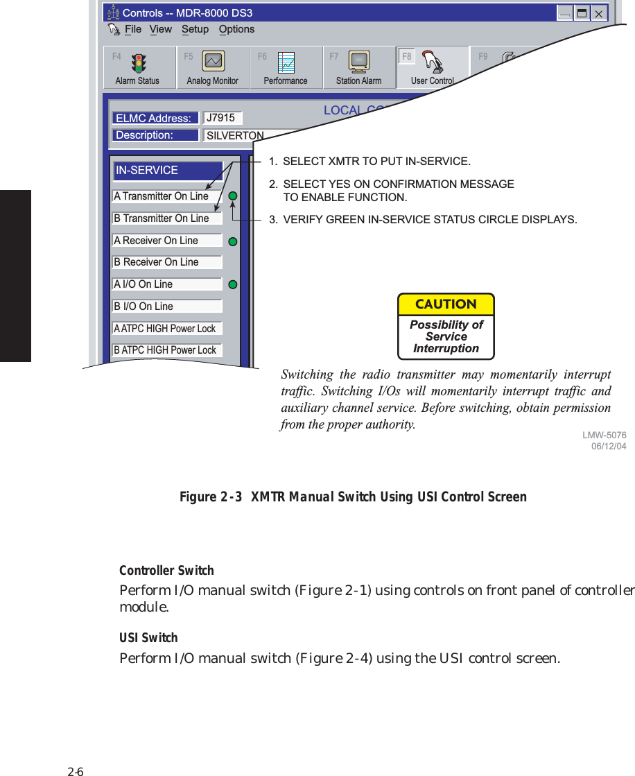 Page 24 of Alcatel USA 8702-50 MDR-8000 User Manual MDR 8000 Radio Family Users Manual Issue 9