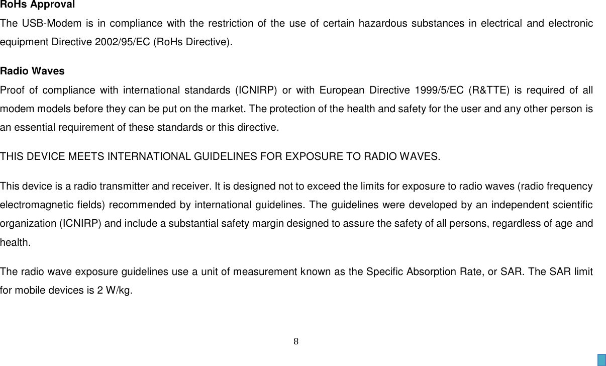 Page 9 of 11 - Alcatel Alcatel-Link-W800-Quick-Start-Manual- One Touch Y280 Quick Start  Alcatel-link-w800-quick-start-manual