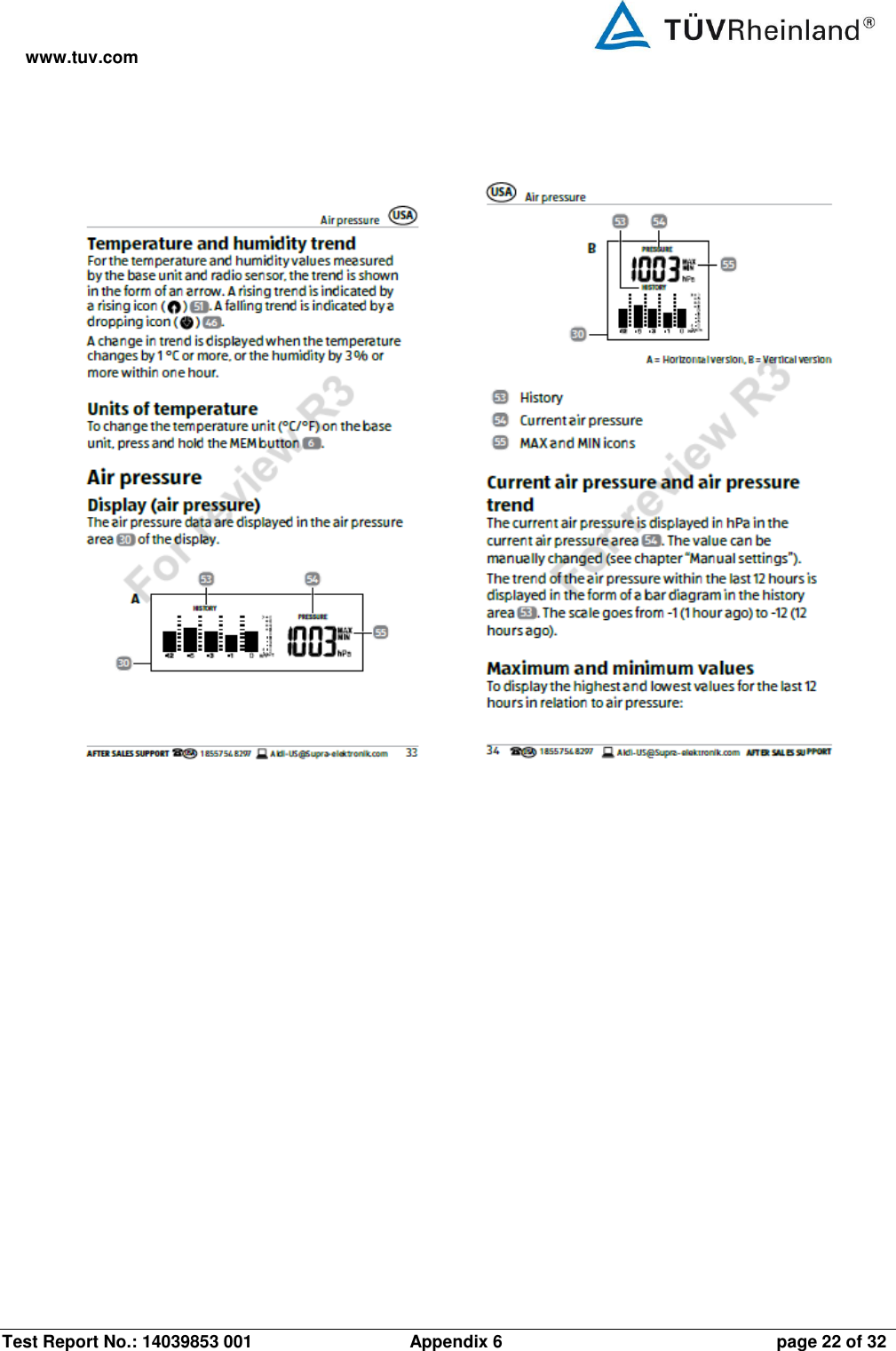 www.tuv.com Test Report No.: 14039853 001                 Appendix 6  page 22 of 32     