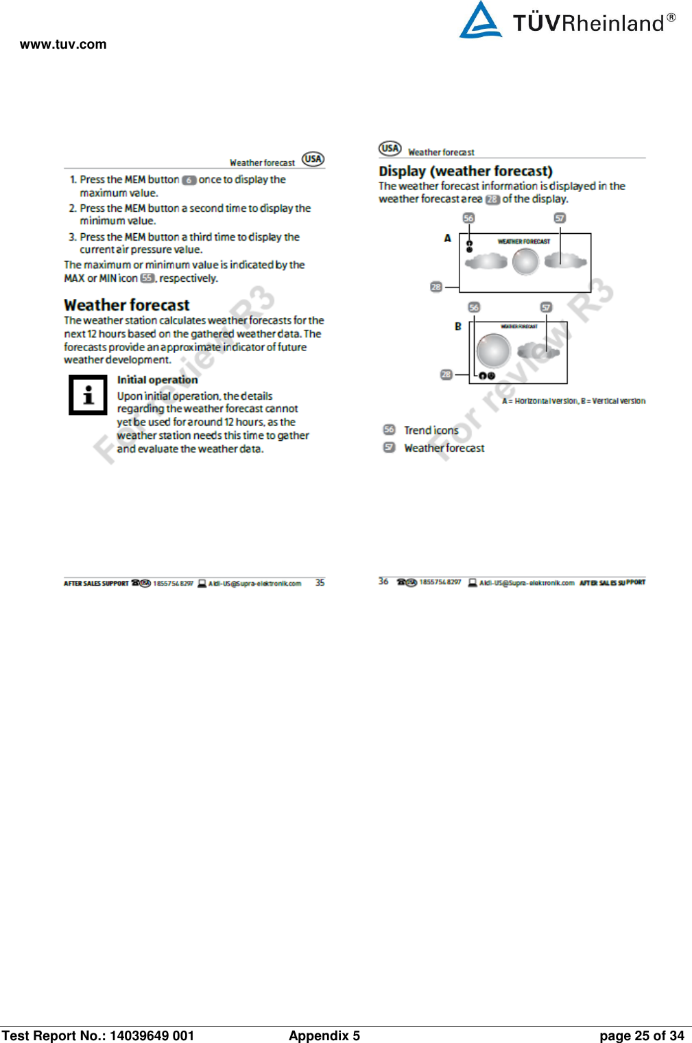 www.tuv.com Test Report No.: 14039649 001  Appendix 5  page 25 of 34    