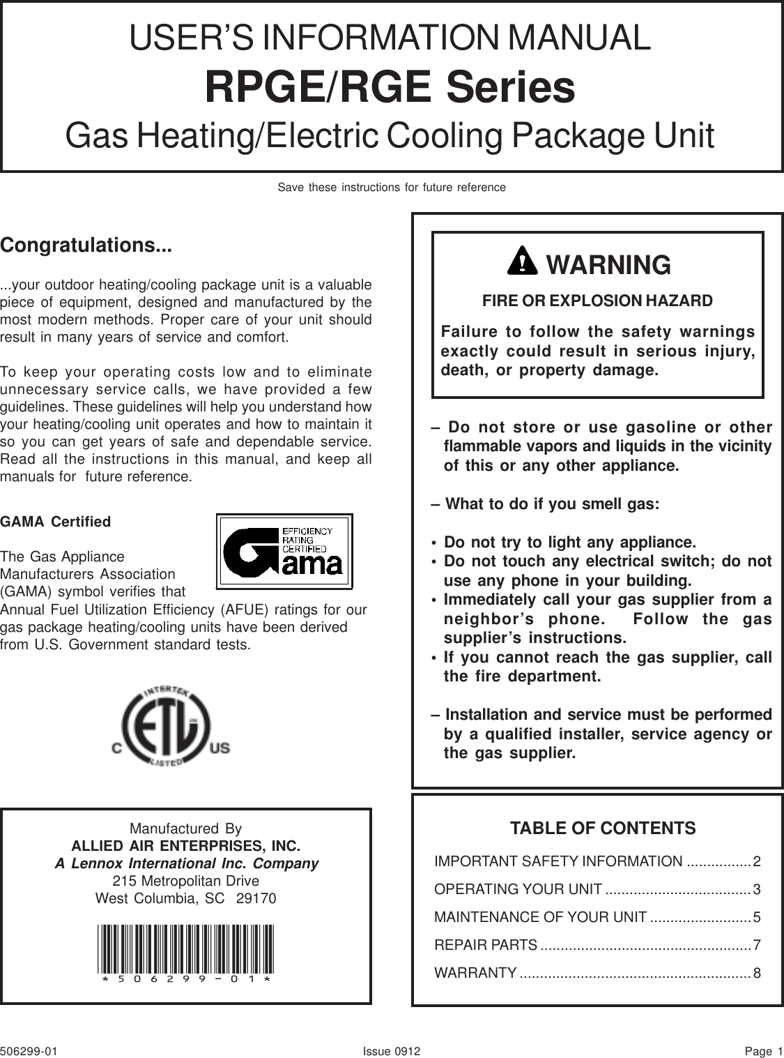 Armstrong g1n80 furnace manual instructions