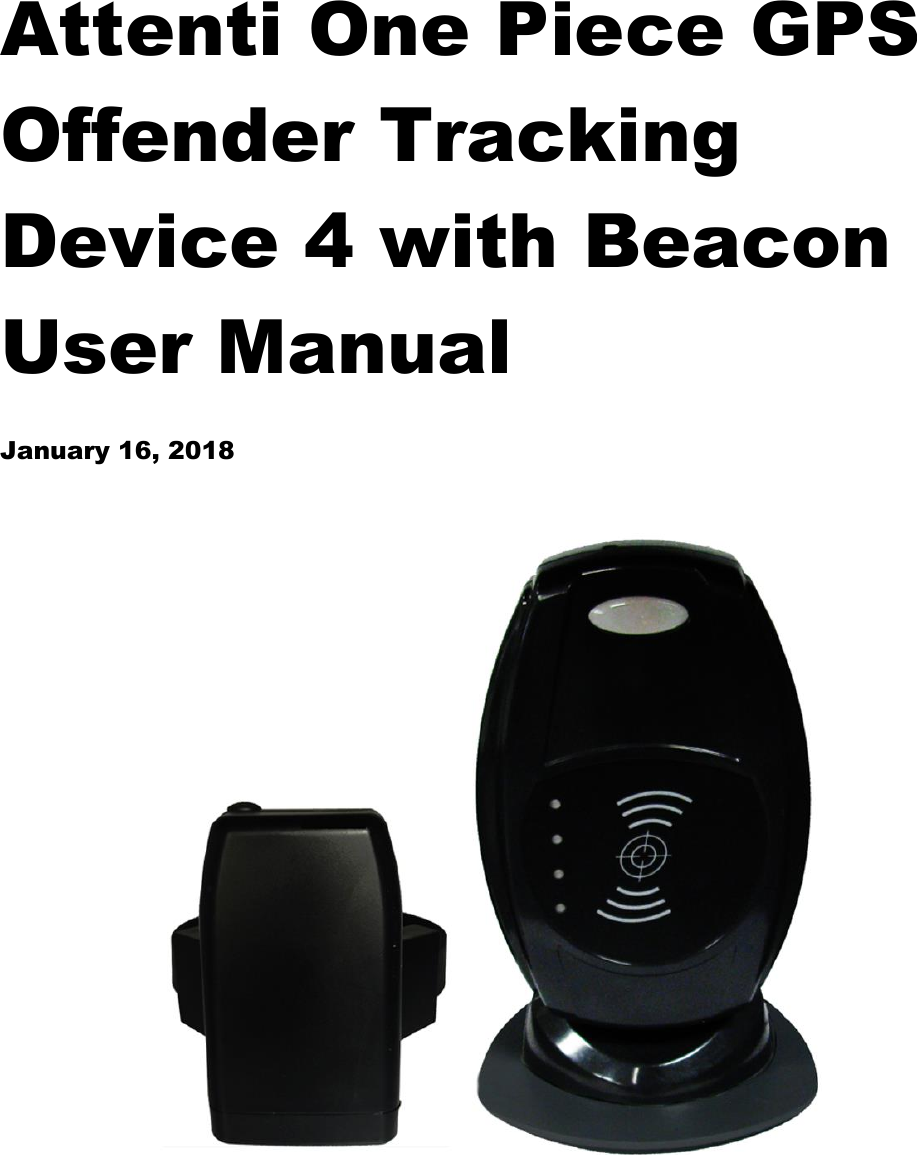 Page 1 of Allied Universal Electronic Monitoring US TSSDB-830-5 1-Piece Home Curfew RF Monitoring Unit User Manual 