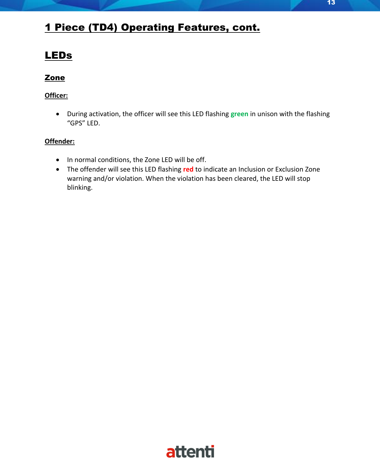 Page 13 of Allied Universal Electronic Monitoring US TSSDB-830-5 1-Piece Home Curfew RF Monitoring Unit User Manual 