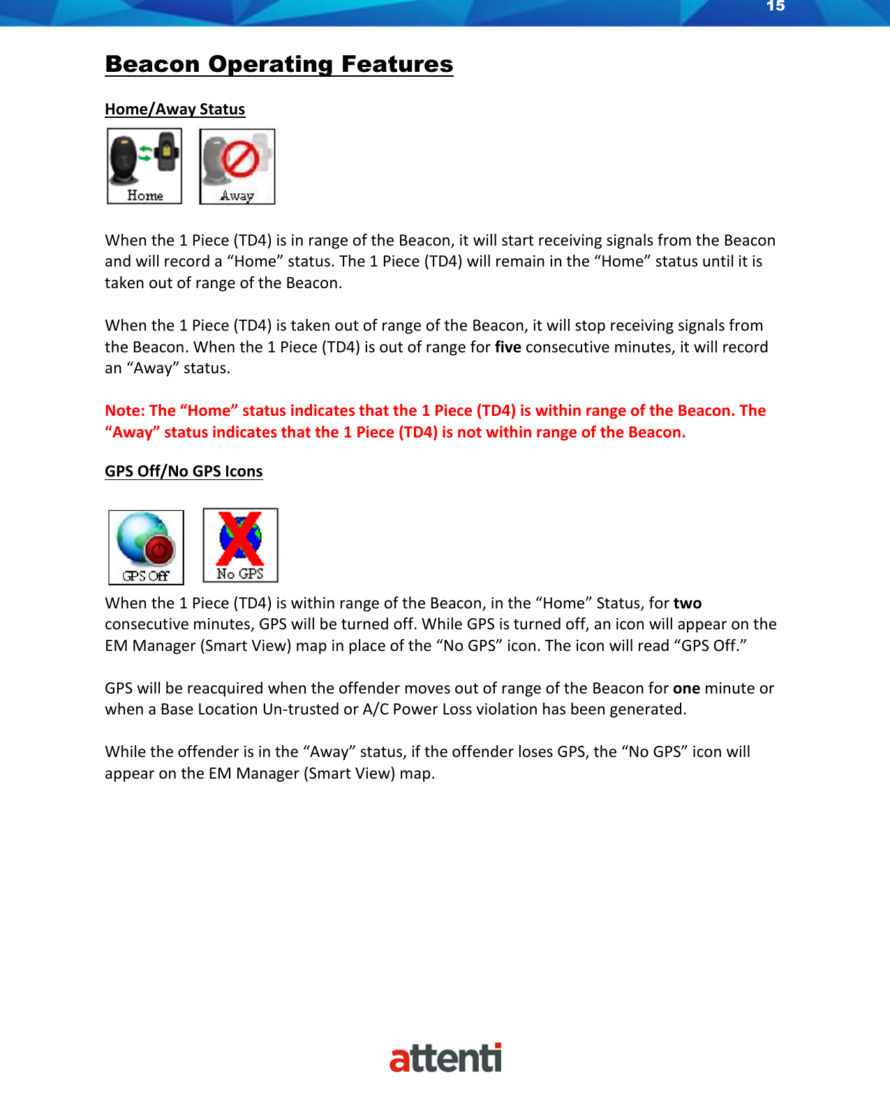 Page 15 of Allied Universal Electronic Monitoring US TSSDB-830-5 1-Piece Home Curfew RF Monitoring Unit User Manual 