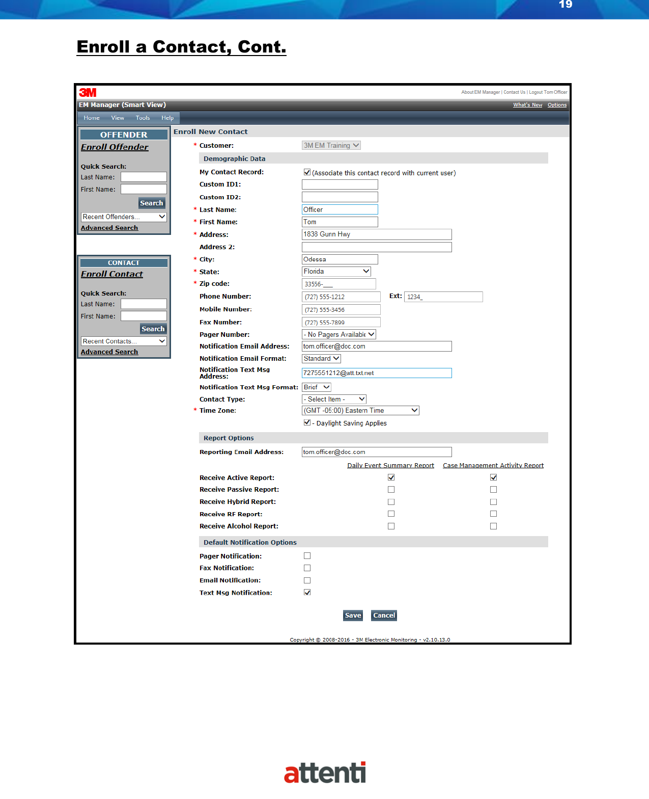Page 19 of Allied Universal Electronic Monitoring US TSSDB-830-5 1-Piece Home Curfew RF Monitoring Unit User Manual 