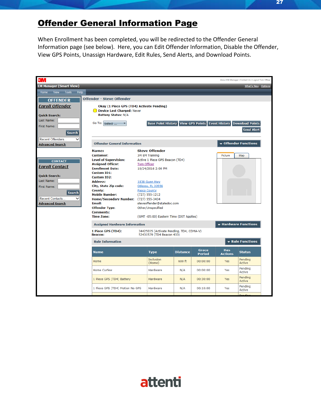 Page 27 of Allied Universal Electronic Monitoring US TSSDB-830-5 1-Piece Home Curfew RF Monitoring Unit User Manual 