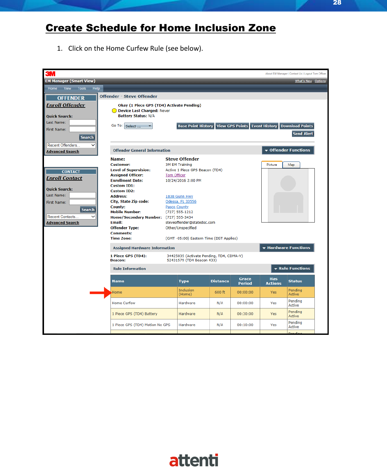 Page 28 of Allied Universal Electronic Monitoring US TSSDB-830-5 1-Piece Home Curfew RF Monitoring Unit User Manual 
