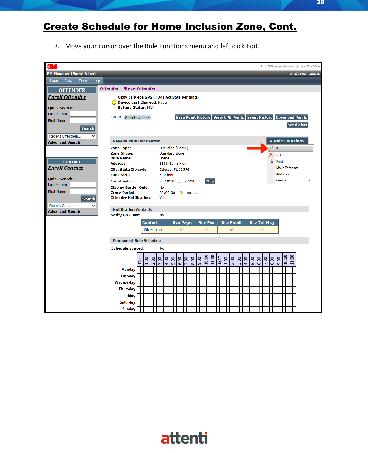 Page 29 of Allied Universal Electronic Monitoring US TSSDB-830-5 1-Piece Home Curfew RF Monitoring Unit User Manual 