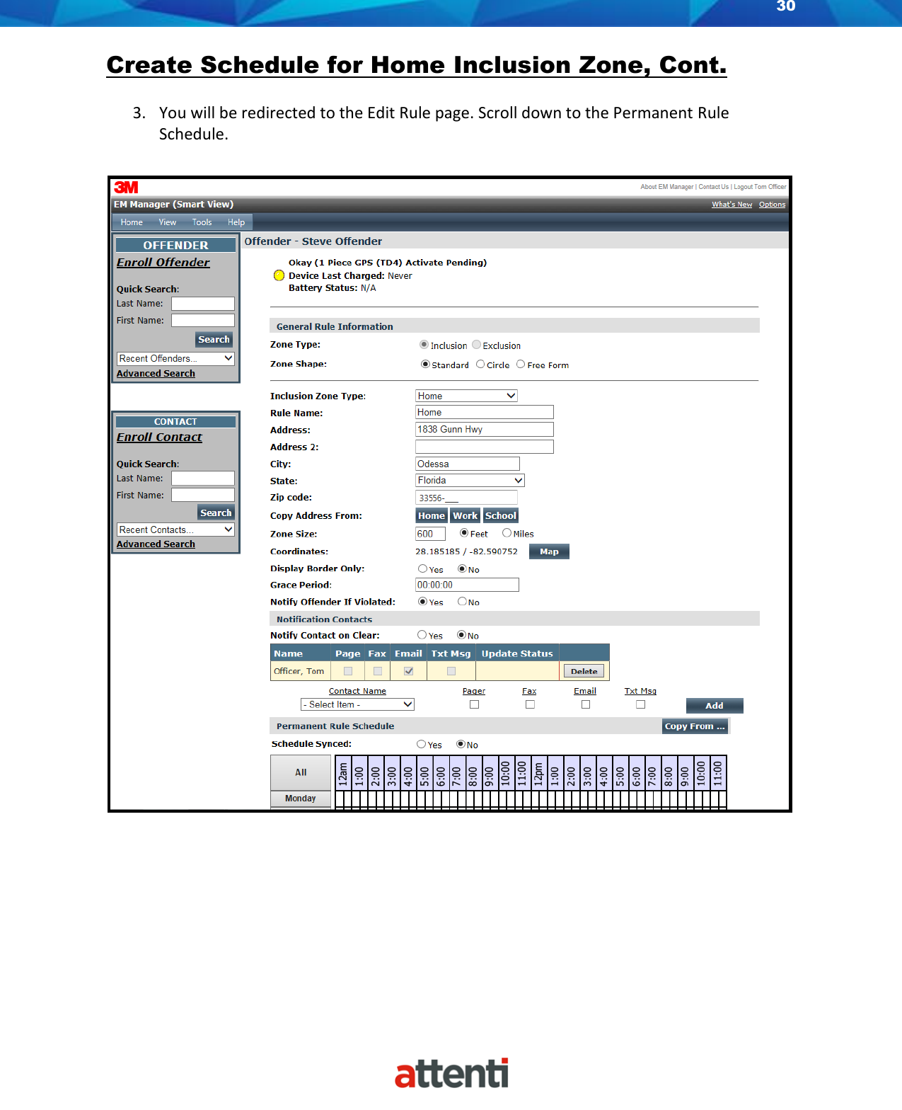 Page 30 of Allied Universal Electronic Monitoring US TSSDB-830-5 1-Piece Home Curfew RF Monitoring Unit User Manual 