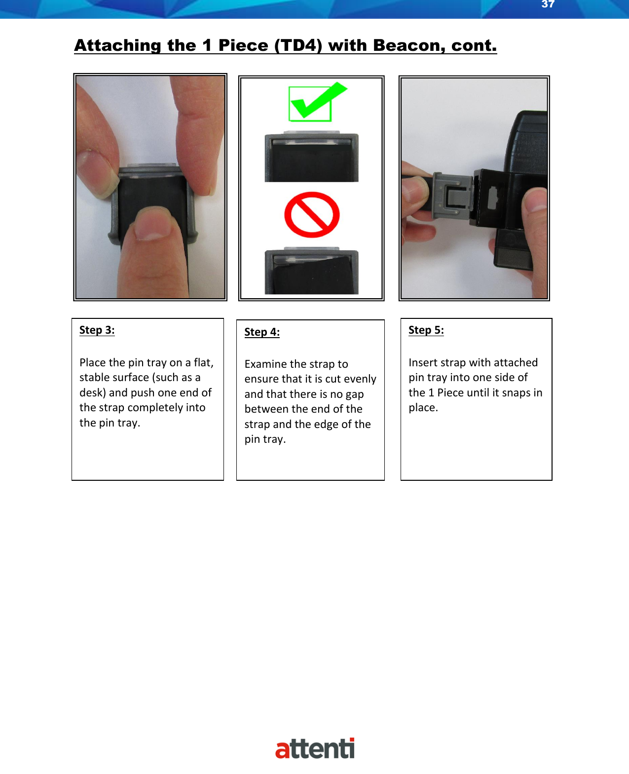 Page 37 of Allied Universal Electronic Monitoring US TSSDB-830-5 1-Piece Home Curfew RF Monitoring Unit User Manual 
