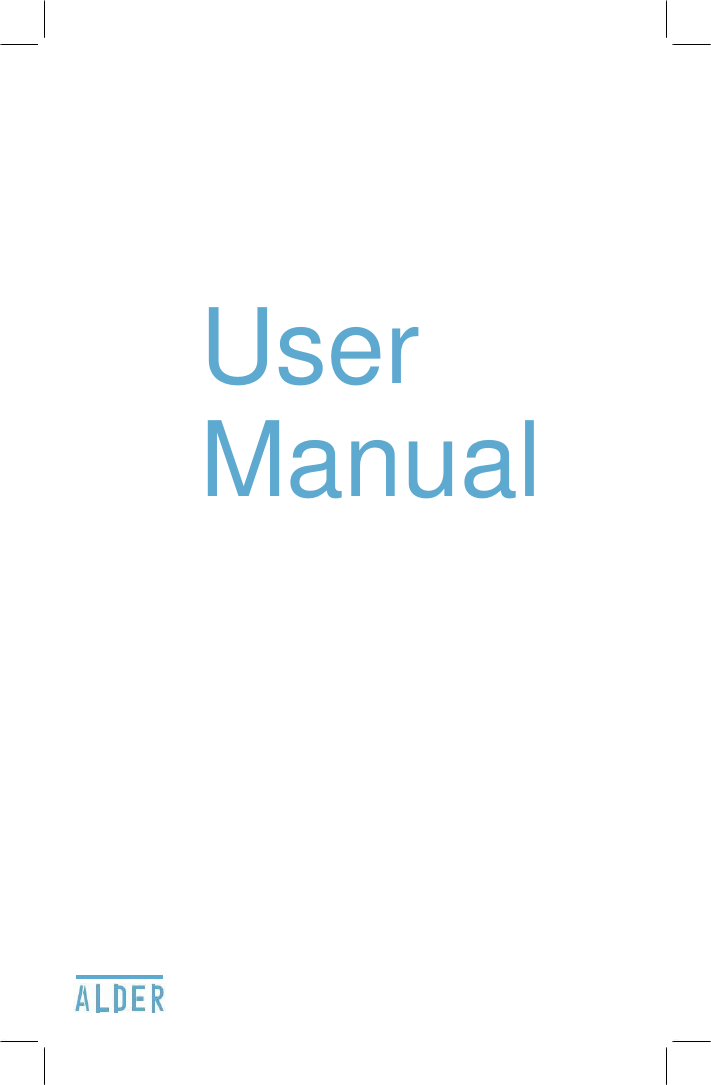       User Manual  