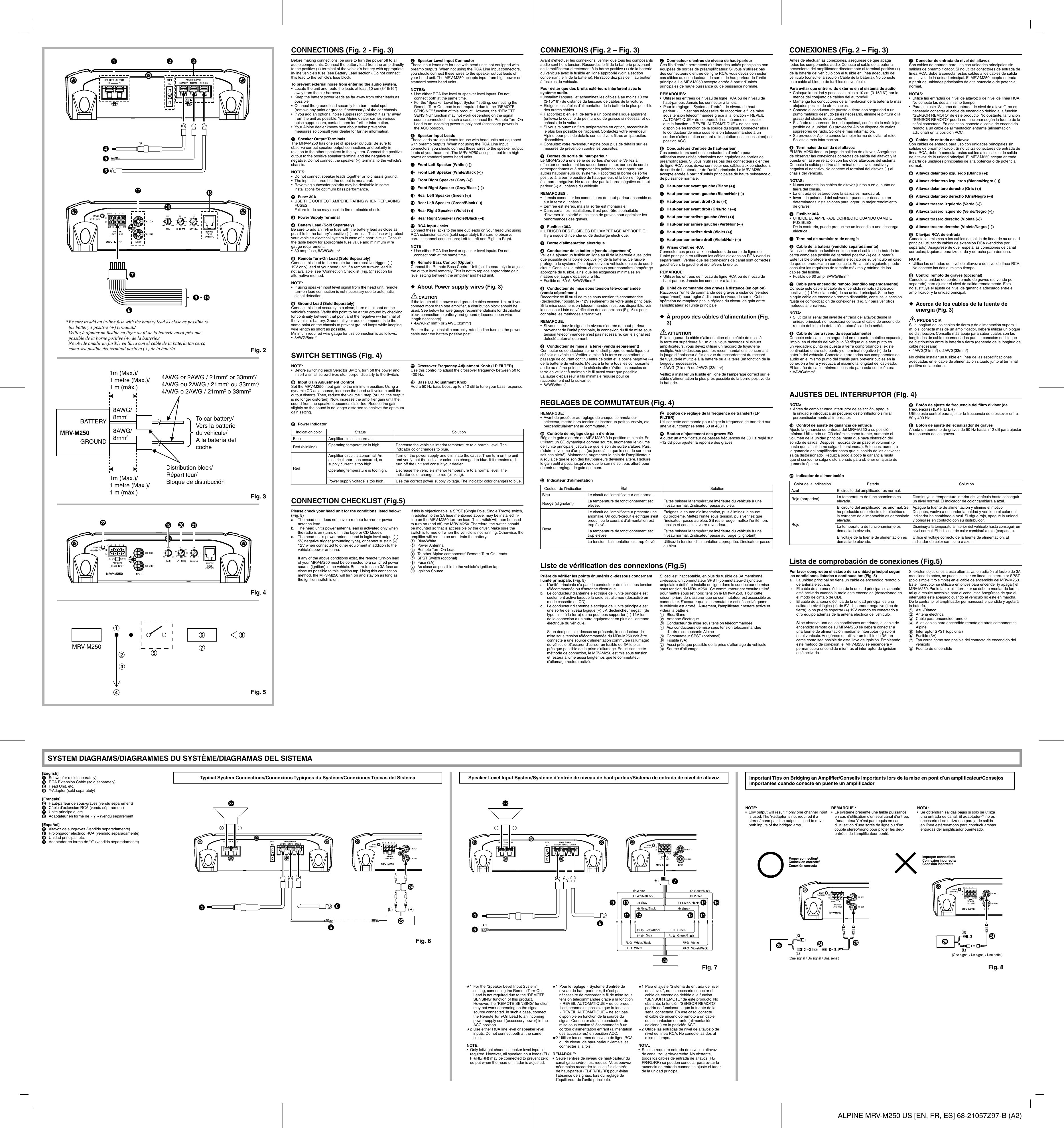 Page 2 of 2 - Alpine Alpine-Mrv-M250-Owners-Manual- MRV-M250  Alpine-mrv-m250-owners-manual