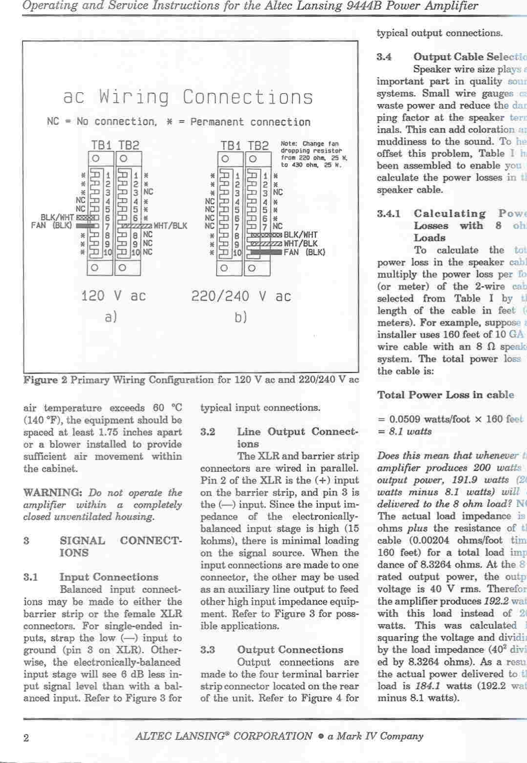 Page 4 of 12 - Altec-Lansing Altec-Lansing-9444B-Users-Manual 1