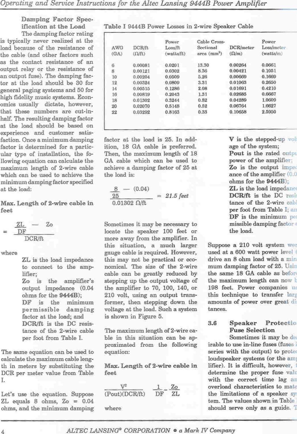 Page 6 of 12 - Altec-Lansing Altec-Lansing-9444B-Users-Manual 1