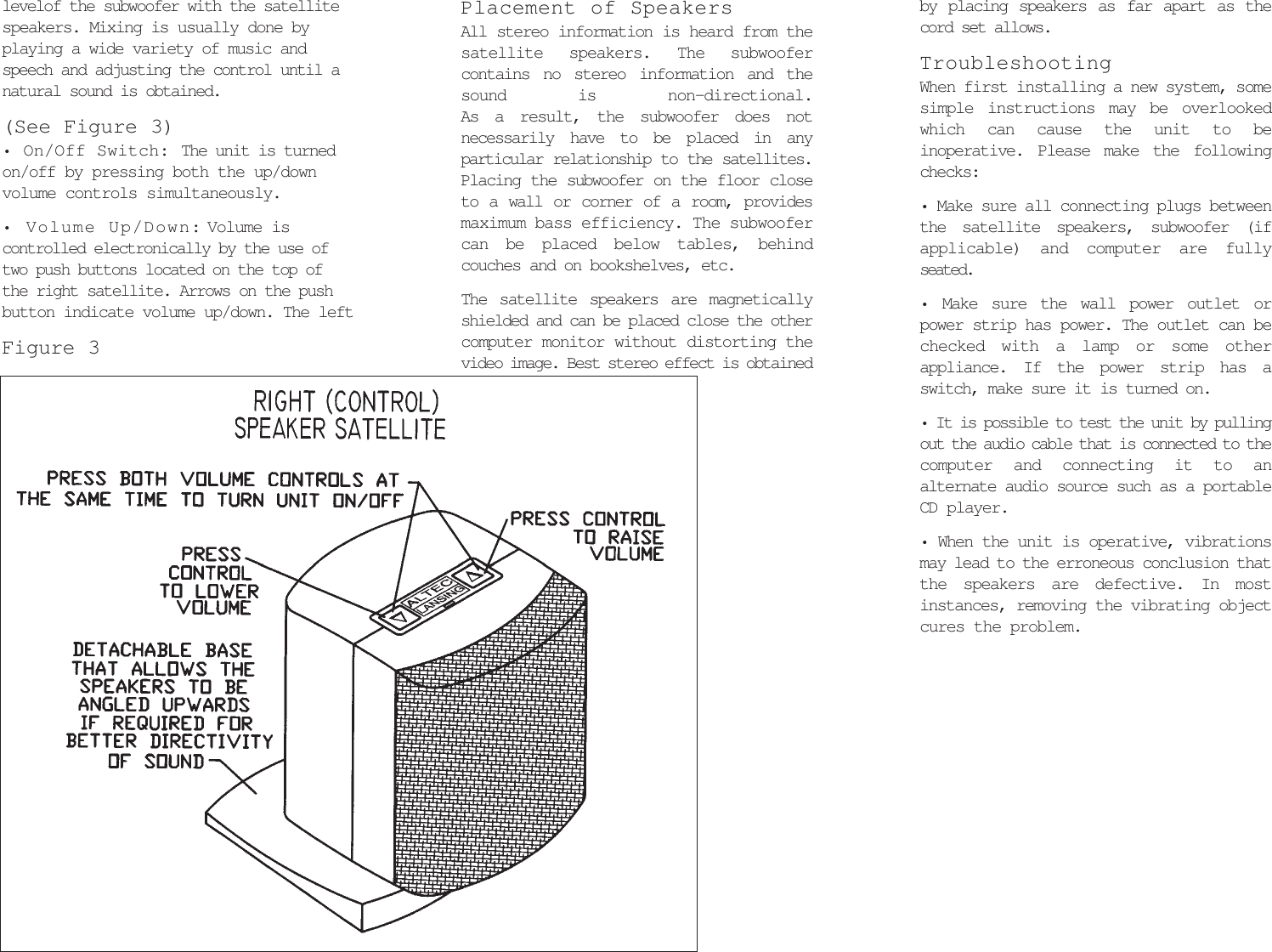 Page 4 of 4 - Altec-Lansing Altec-Lansing-Acs45-2-Users-Manual- 03-001 879-882  Altec-lansing-acs45-2-users-manual