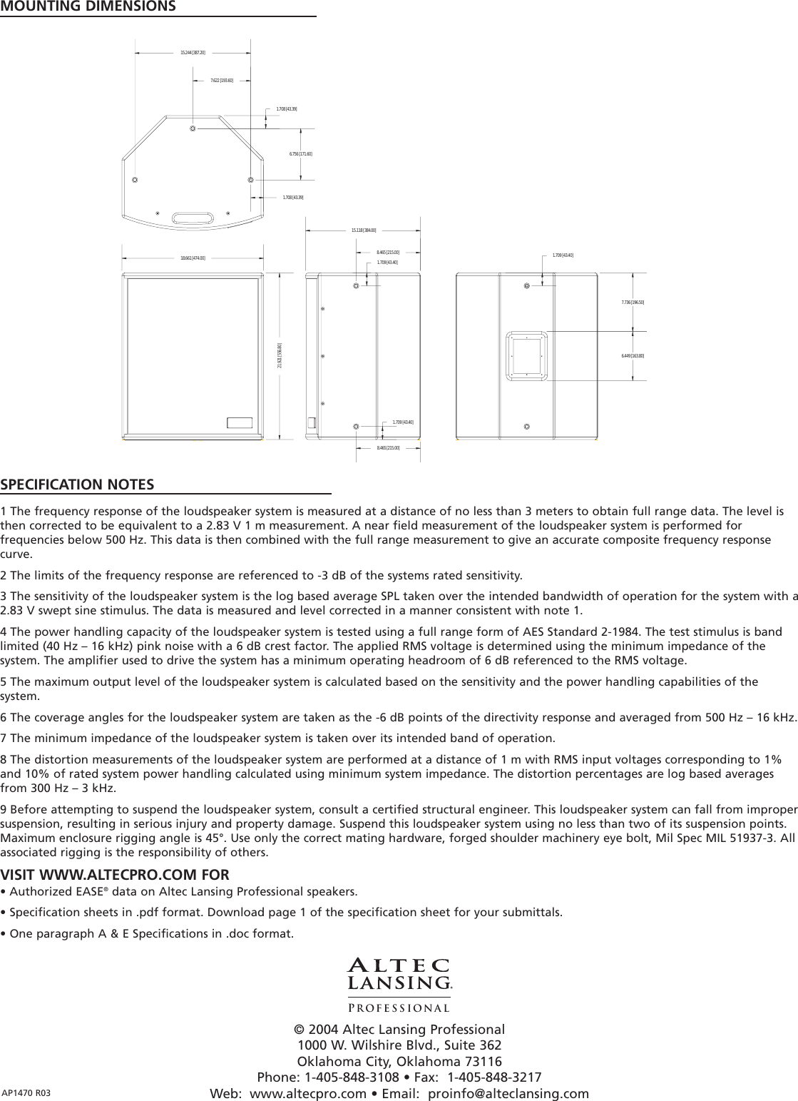 Page 4 of 4 - Altec-Lansing Altec-Lansing-Dx1012-8A-Users-Manual- AP1470 R03 DX1012-8A DS  Altec-lansing-dx1012-8a-users-manual