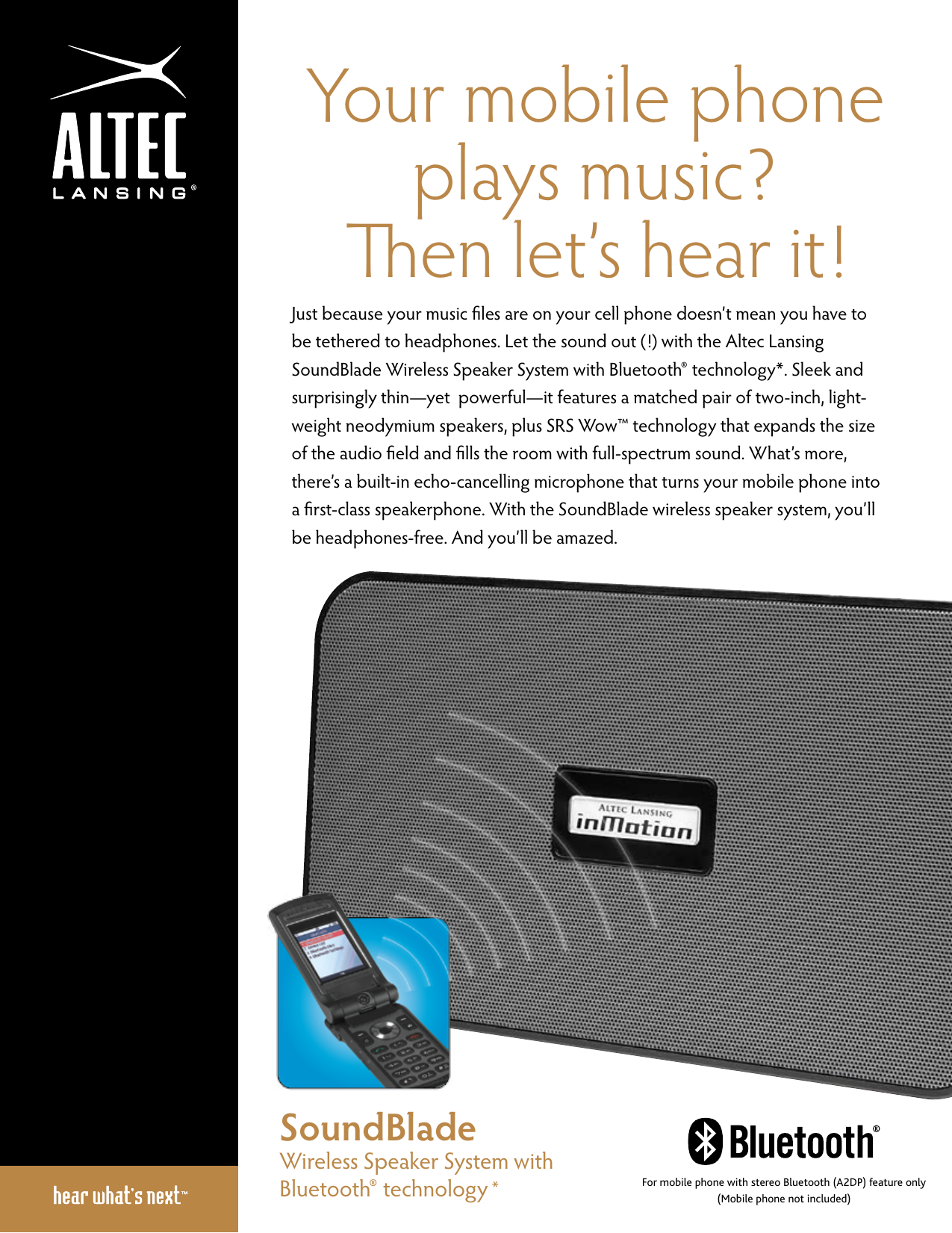 Altec Lansing Imt Users Manual