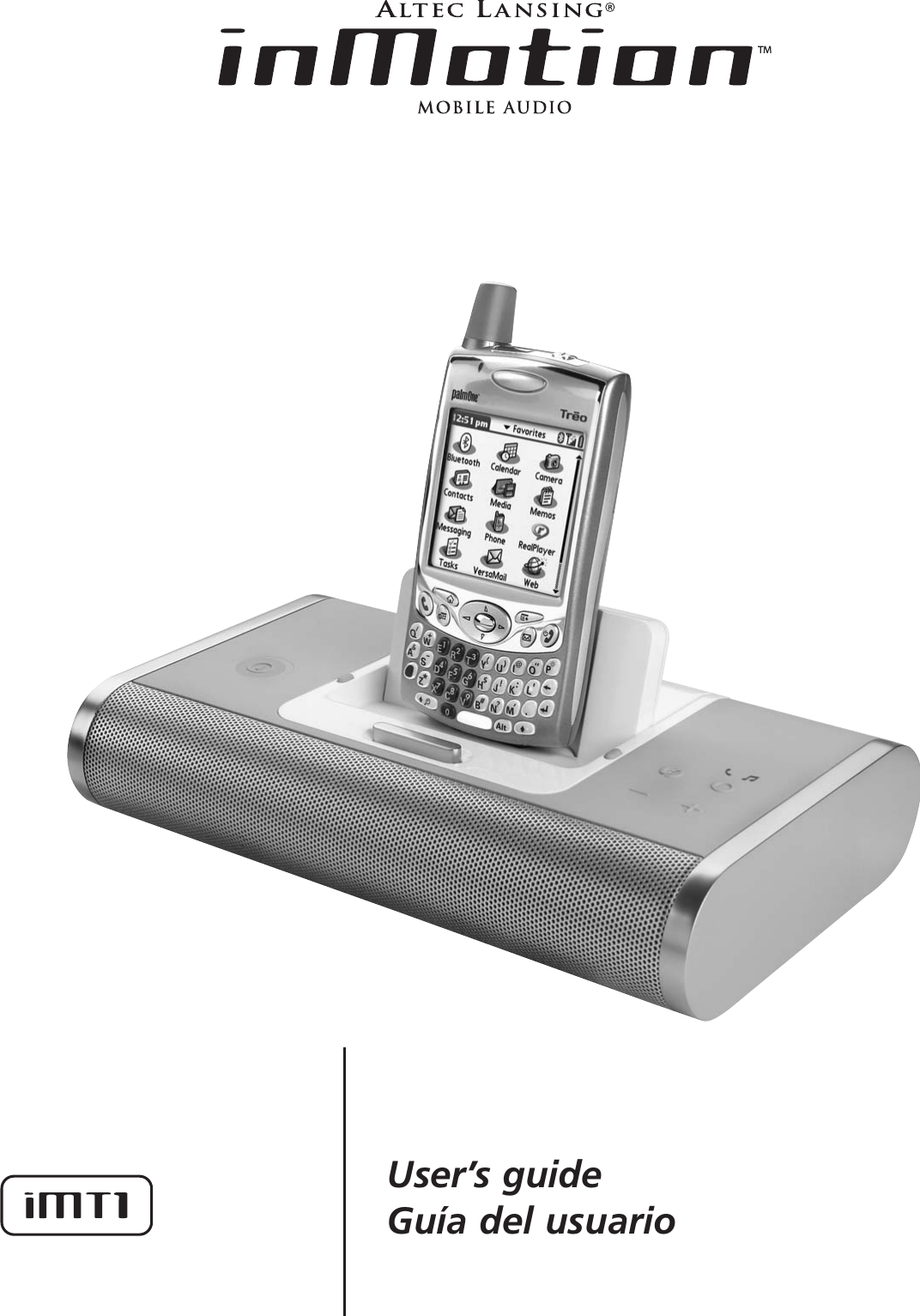 Page 1 of 12 - Altec-Lansing Altec-Lansing-Inmotion-Users-Manual- A11057 R01 US IMT1 MAN  Altec-lansing-inmotion-users-manual