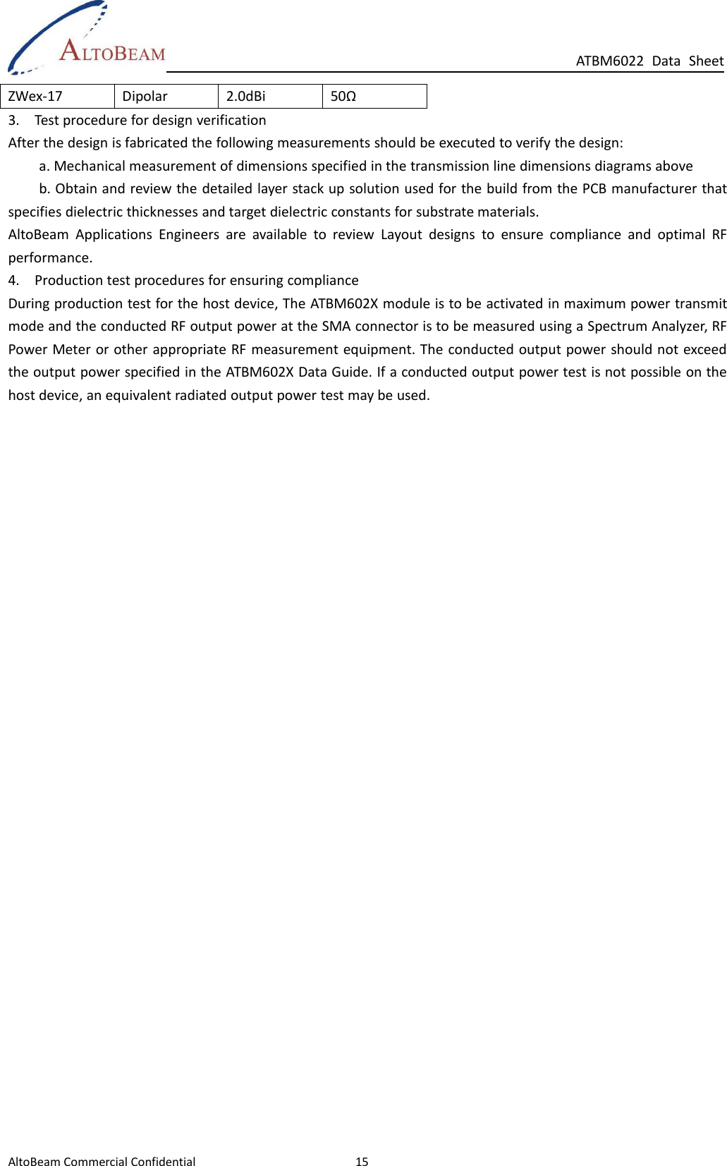 Page 21 of AltoBeam ATBM602X WLAN controller User Manual ATBM 602X UM 0309