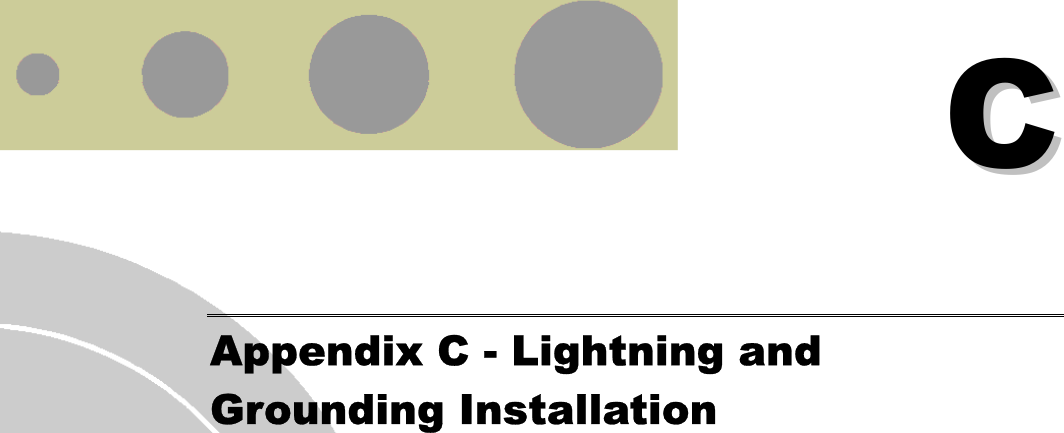  CC Appendix C - Lightning and Grounding Installation  