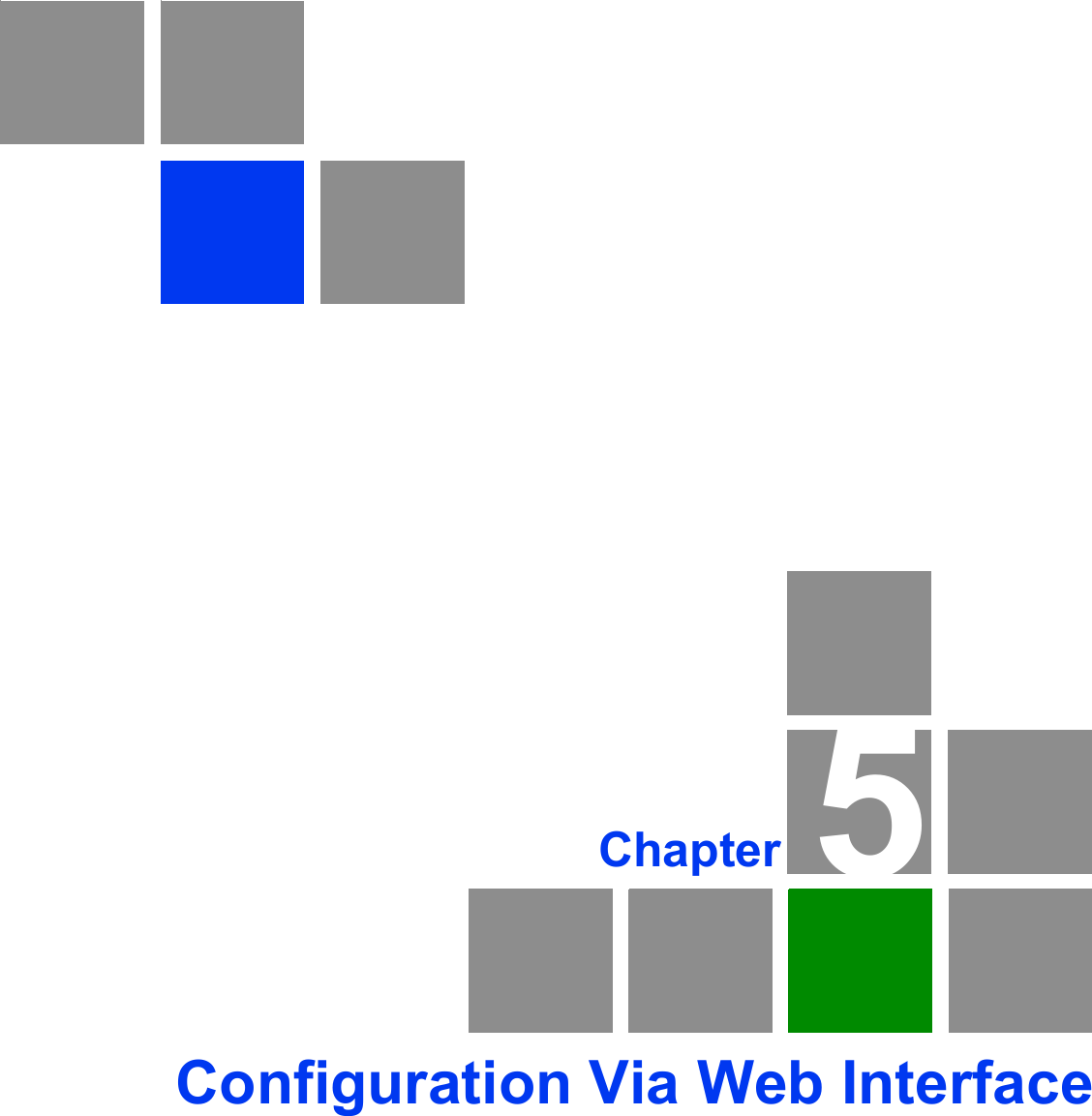 5ChapterConfiguration Via Web Interface