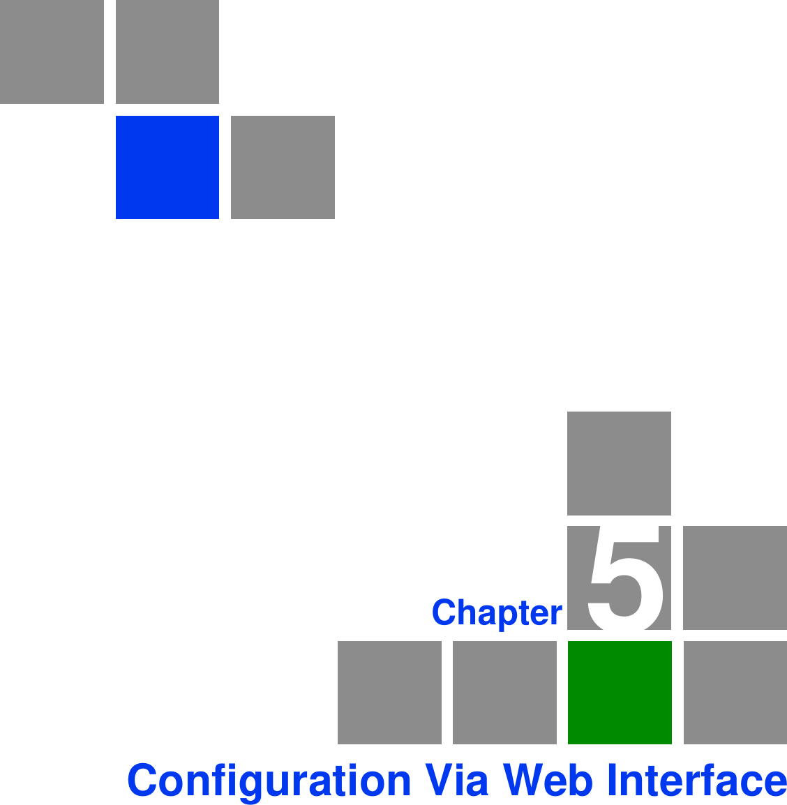 5ChapterConfiguration Via Web Interface