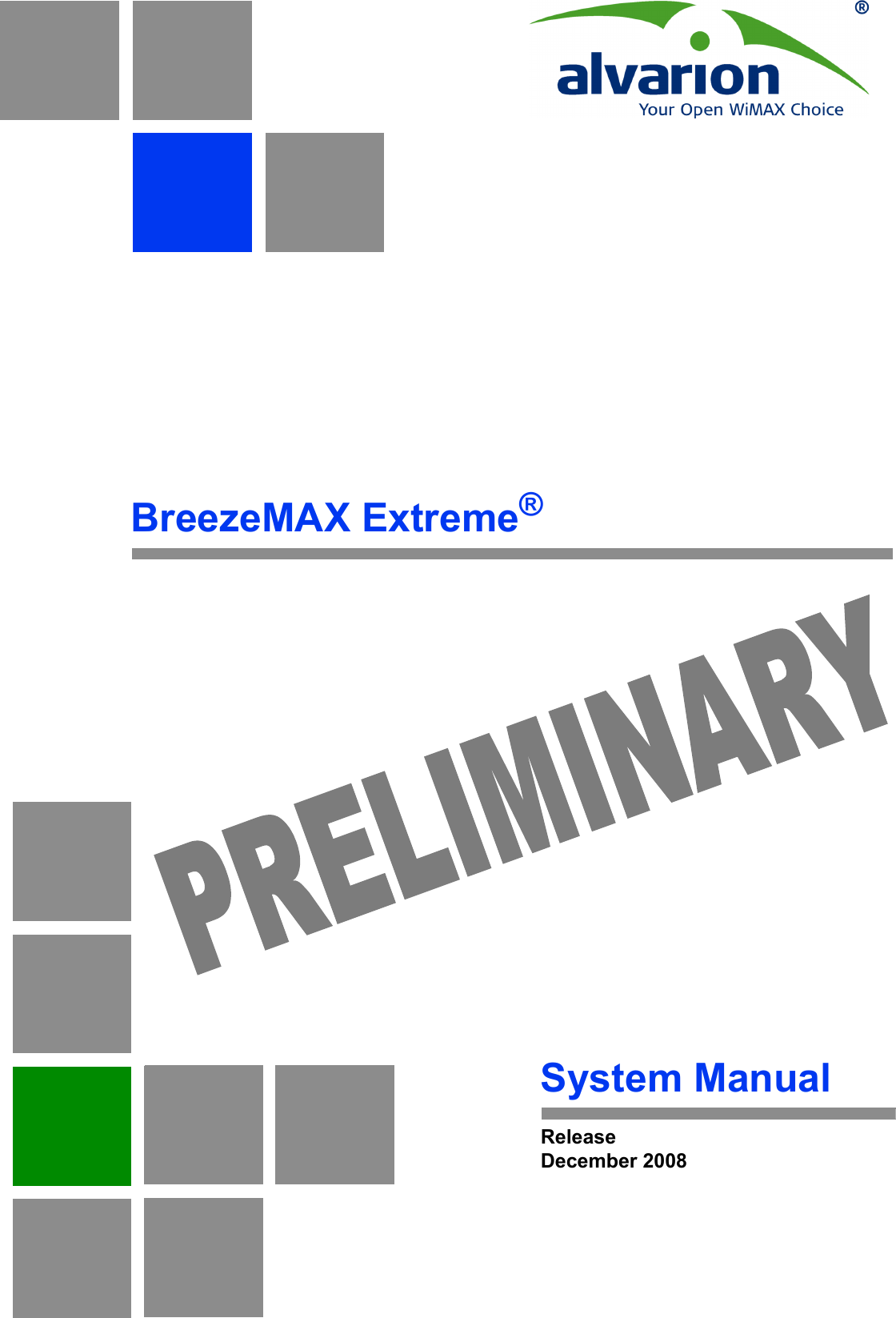 BreezeMAX Extreme®System ManualRelease December 2008