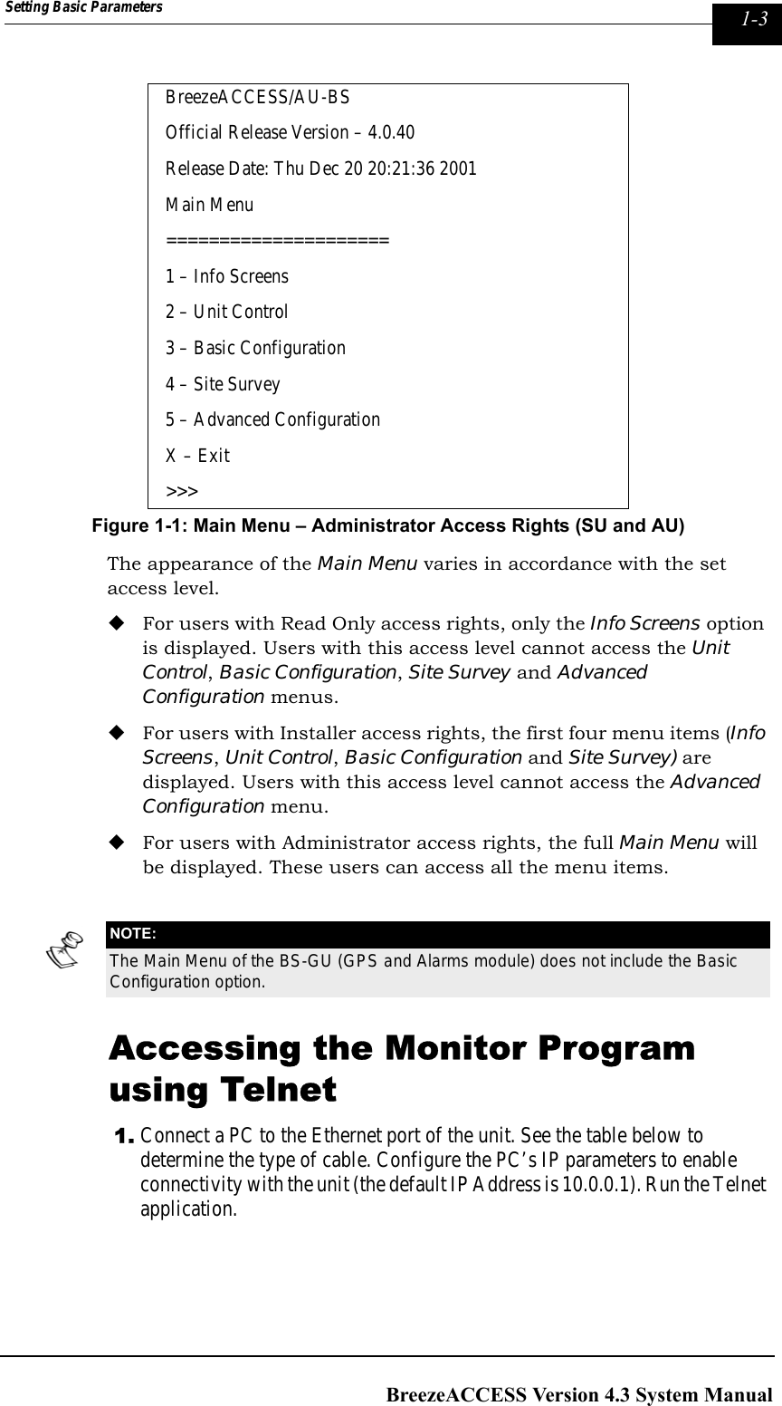 Page 103 of Alvarion Technologies IF-24-SYNC Broadband Wireless Access System User Manual