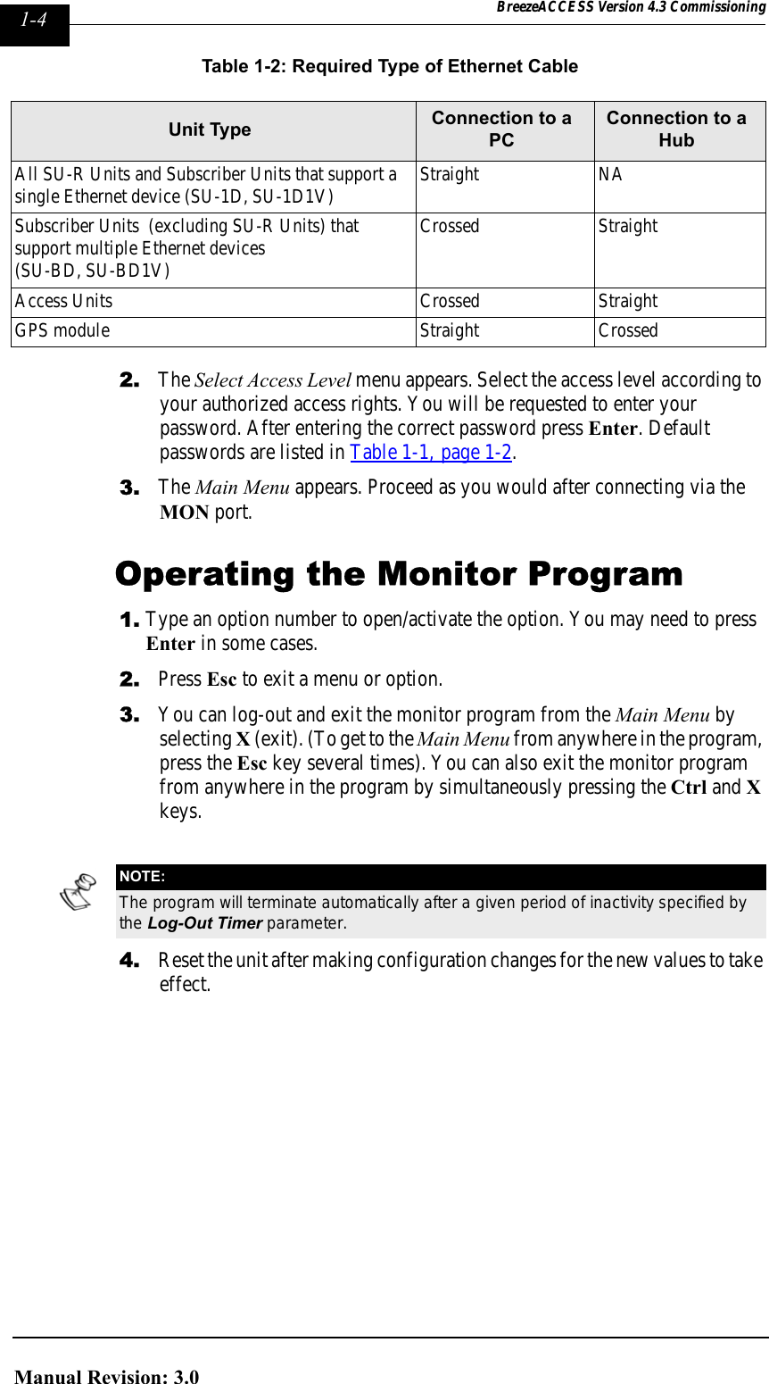 Page 104 of Alvarion Technologies IF-24-SYNC Broadband Wireless Access System User Manual