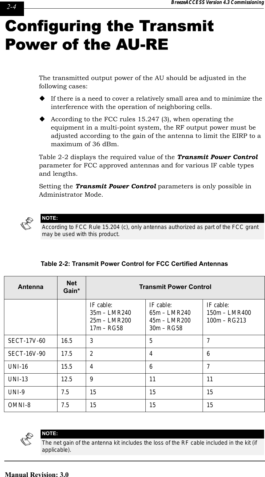 Page 112 of Alvarion Technologies IF-24-SYNC Broadband Wireless Access System User Manual