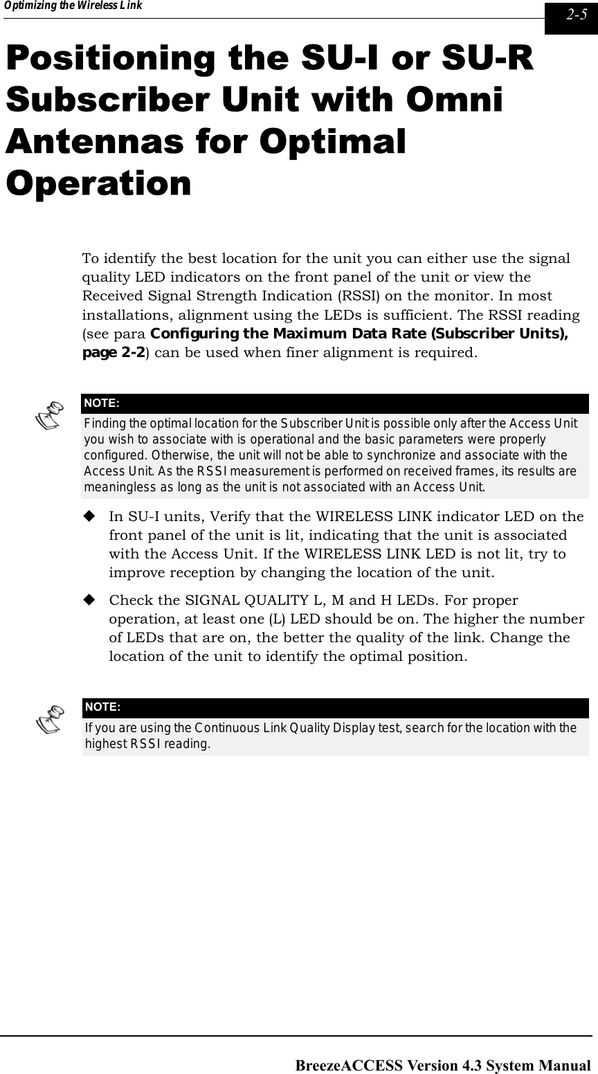 Page 113 of Alvarion Technologies IF-24-SYNC Broadband Wireless Access System User Manual