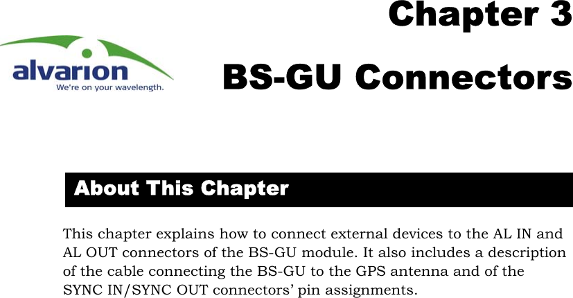 Page 115 of Alvarion Technologies IF-24-SYNC Broadband Wireless Access System User Manual