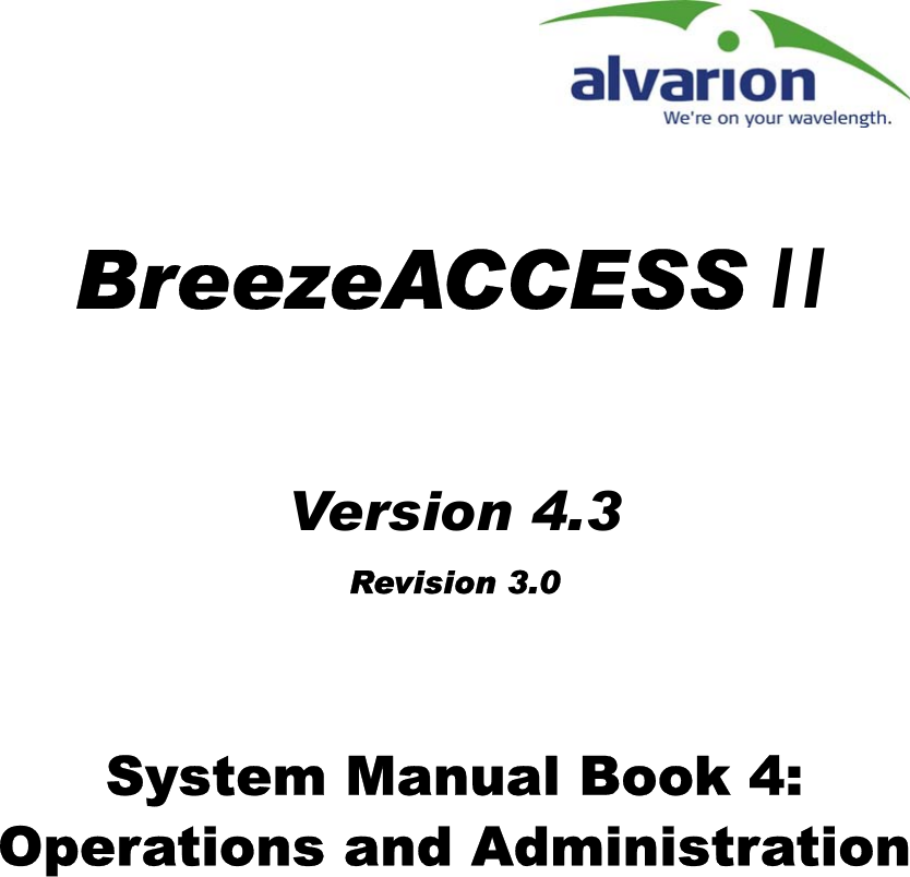 Page 129 of Alvarion Technologies IF-24-SYNC Broadband Wireless Access System User Manual