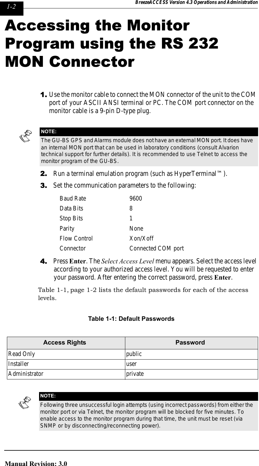 Page 134 of Alvarion Technologies IF-24-SYNC Broadband Wireless Access System User Manual