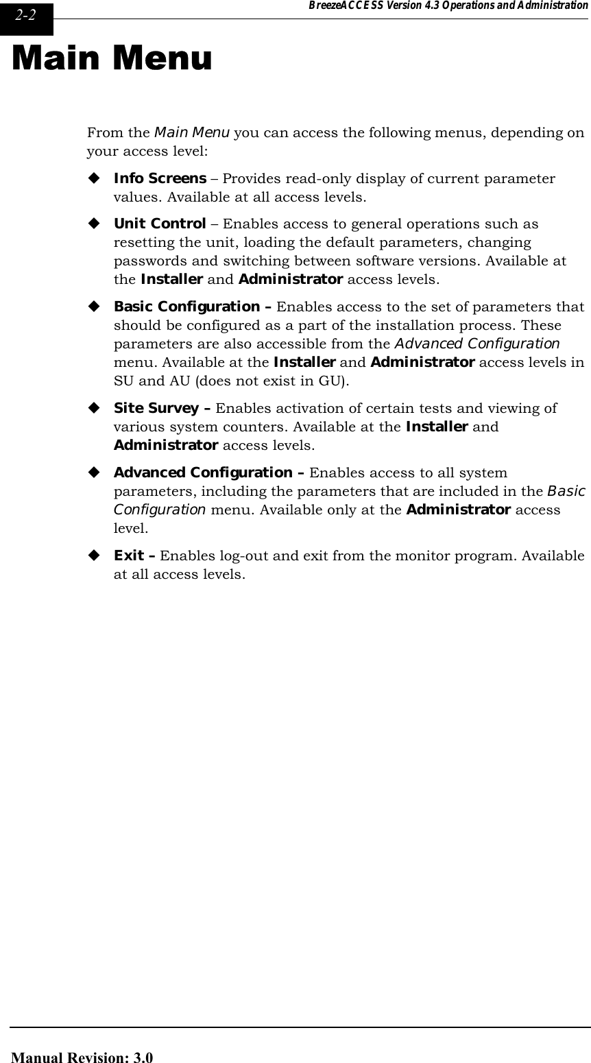 Page 138 of Alvarion Technologies IF-24-SYNC Broadband Wireless Access System User Manual